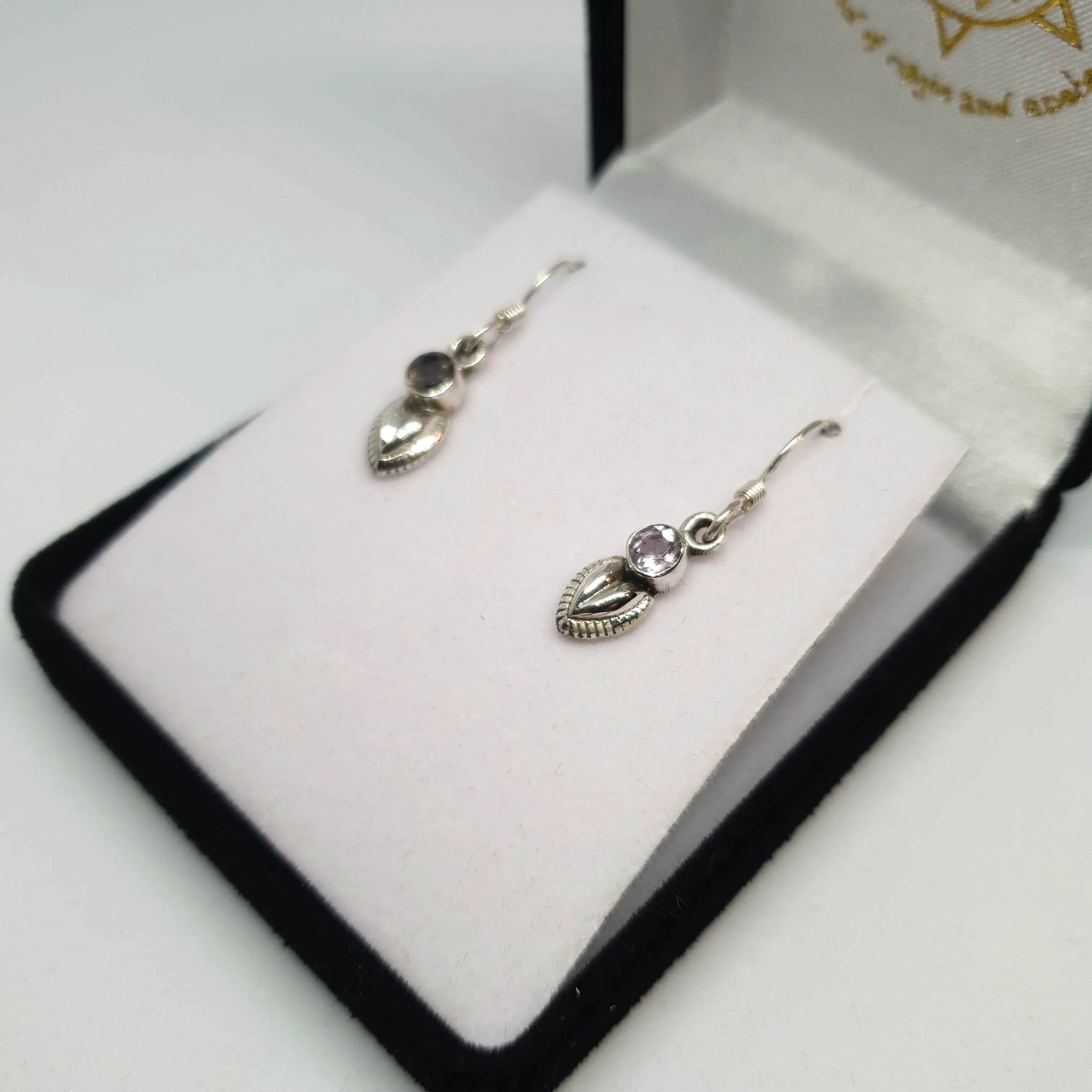 Amethyst 925 Sterling Silver Earrings