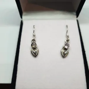 Amethyst 925 Sterling Silver Earrings