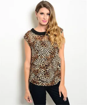 Animal Print Blouse