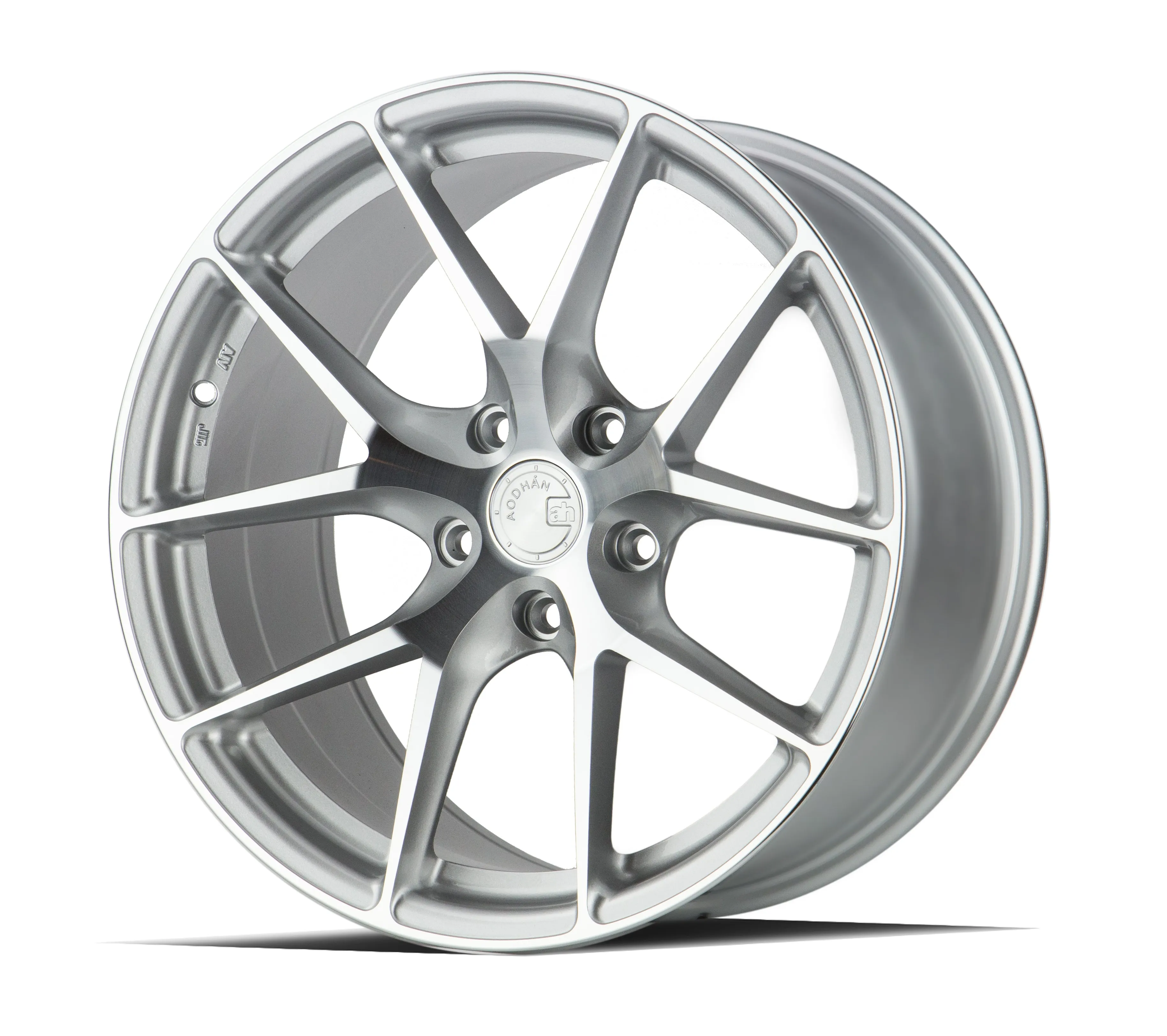 Aodhan LS007 18x8.0 5X120  35 Silver Machined Face
