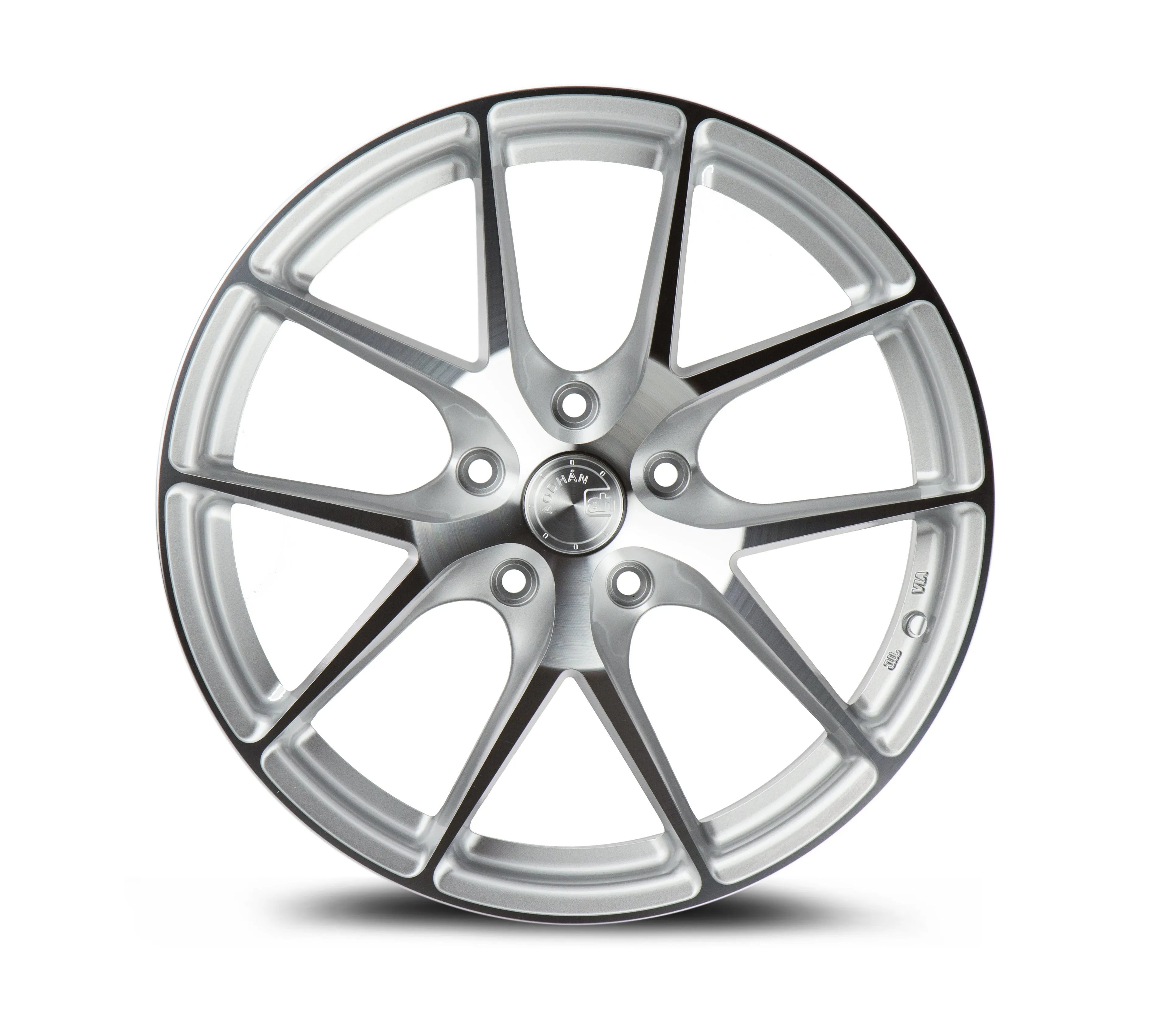 Aodhan LS007 18x8.0 5X120  35 Silver Machined Face