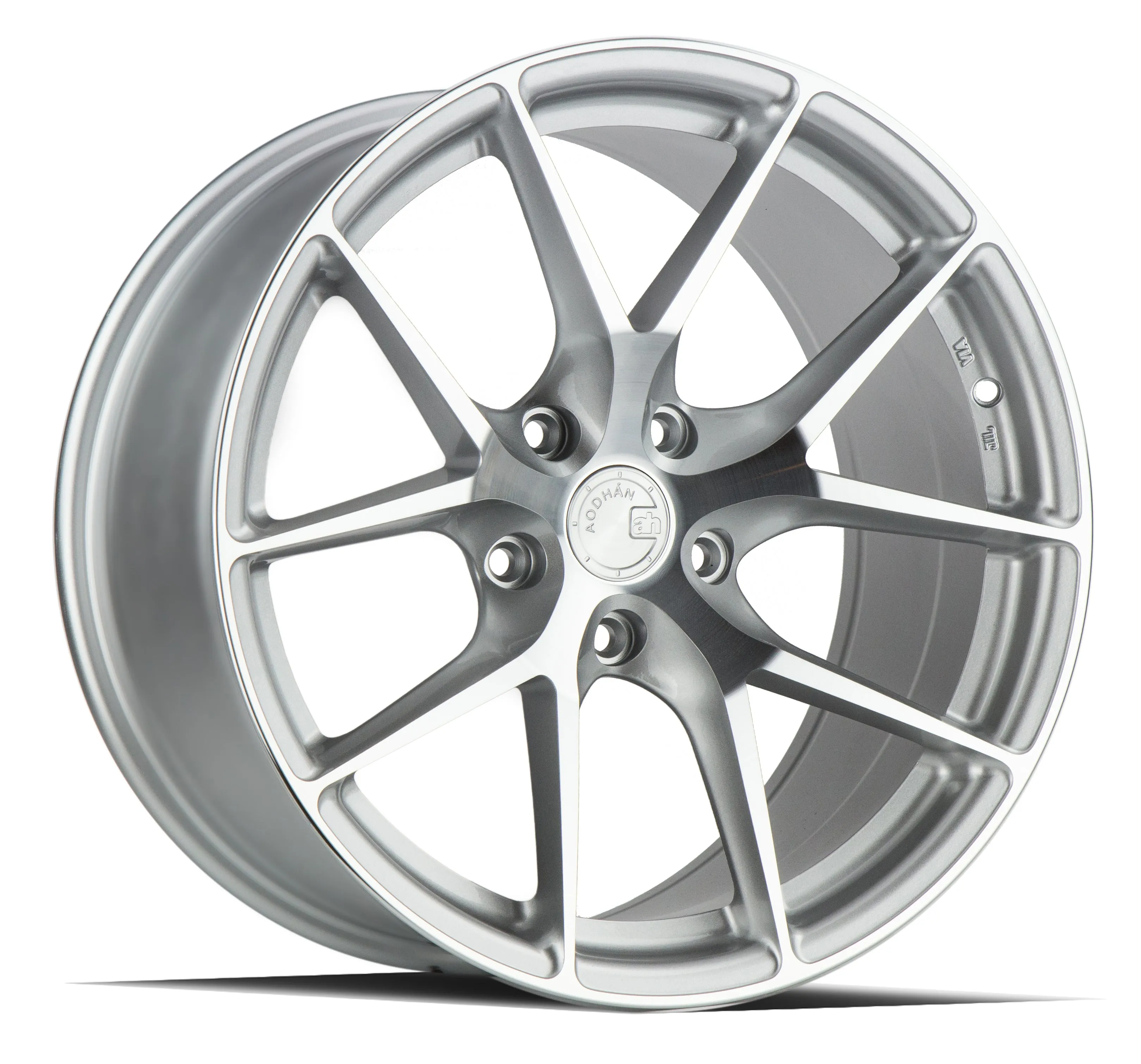 Aodhan LS007 20x9 5X120  30 Silver Machined Face