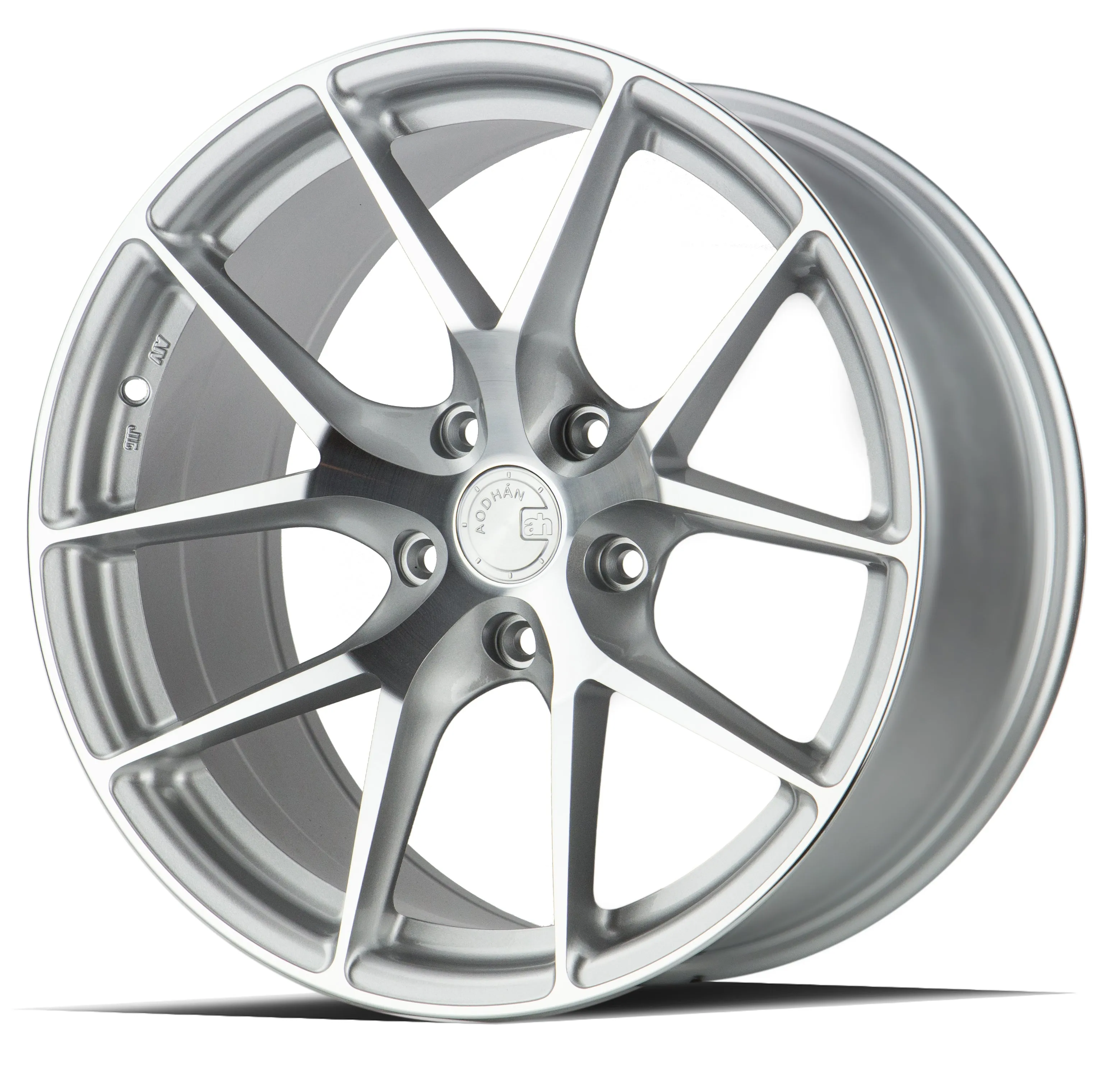 Aodhan LS007 20x9 5X120  30 Silver Machined Face