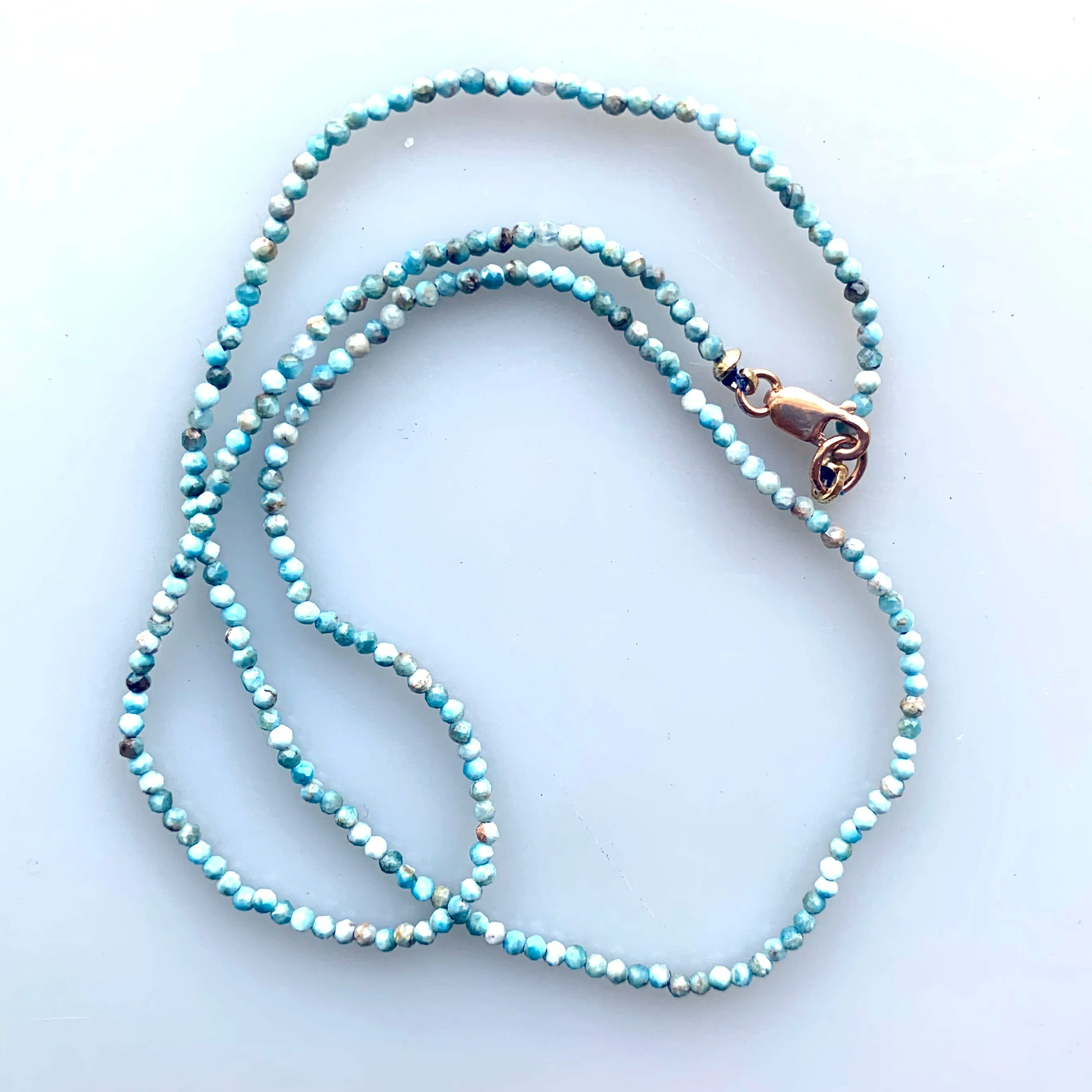 Apatite Microfaceted Simple Choker