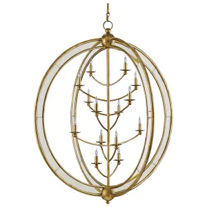 Aphrodite Gold Orb Chandelier