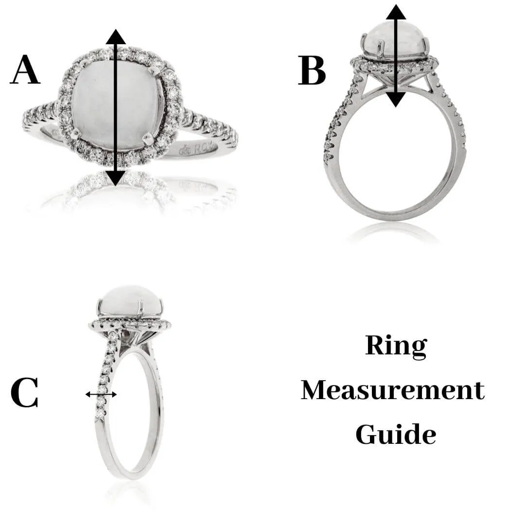 Asymmetric Style Simple Inlay Ring in Sterling Silver