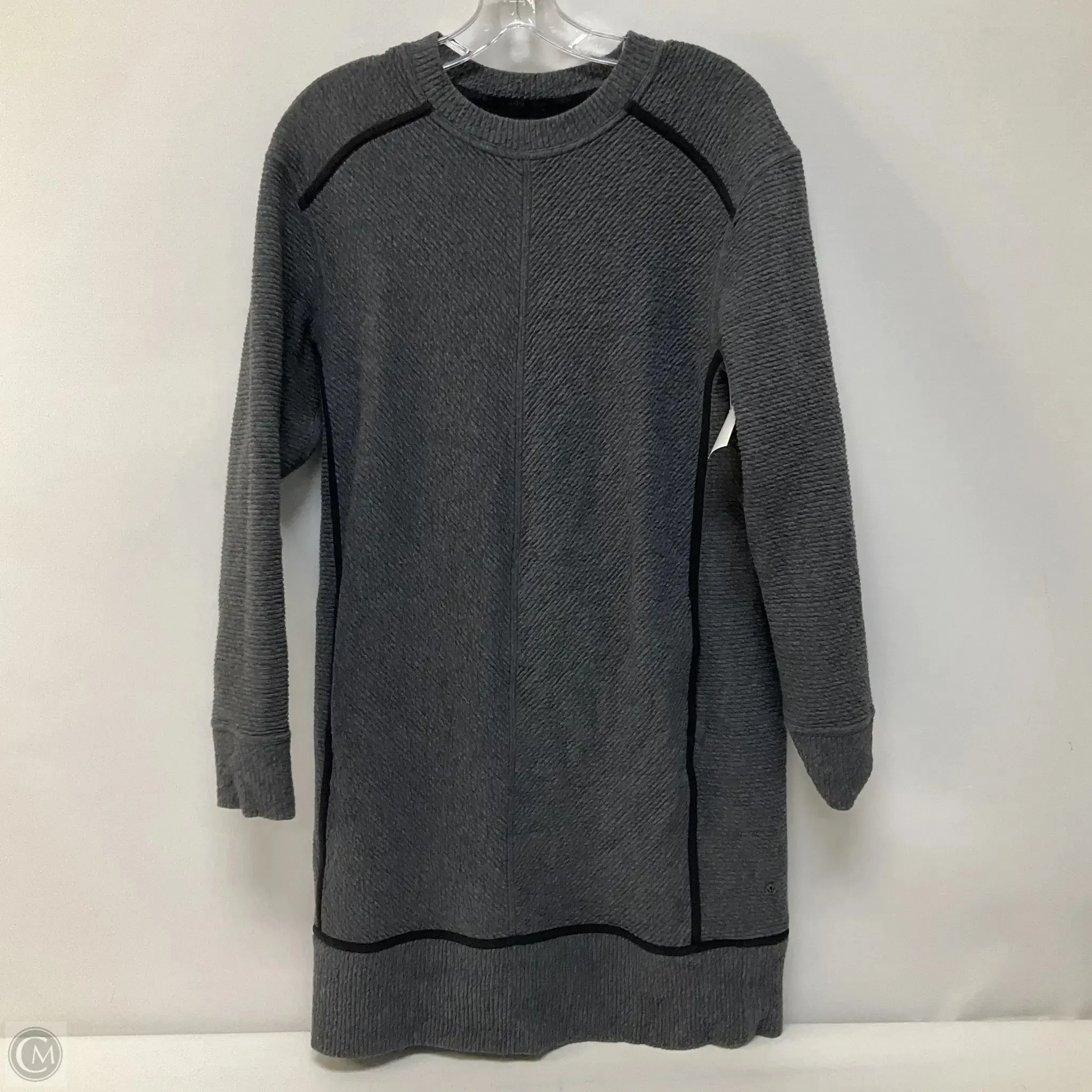 Athletic Dress By Lululemon In Grey, Size: 8
