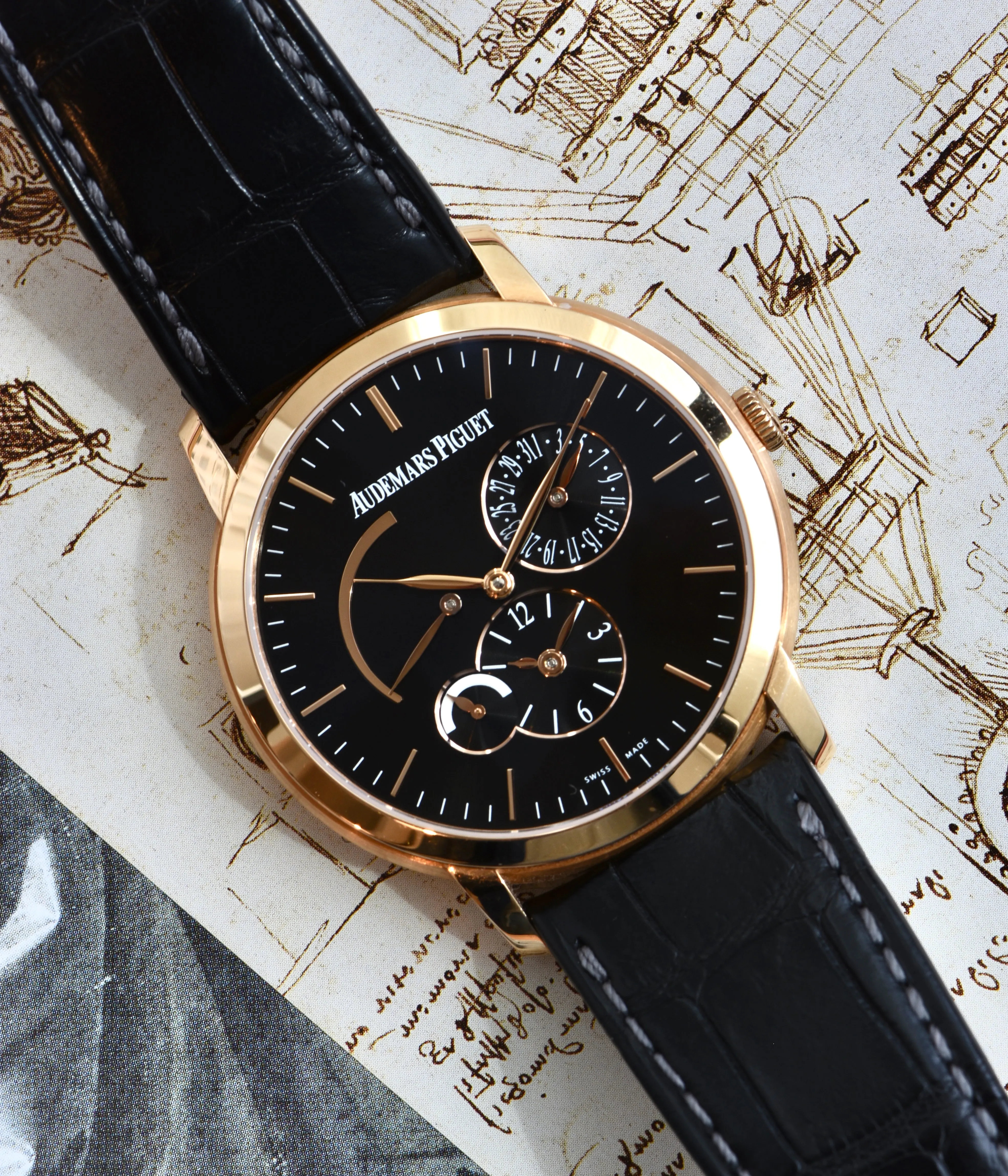 Audemars Piguet, Jules Audemars Dual Time, Ref. 26380OR.OO.D002CR.01