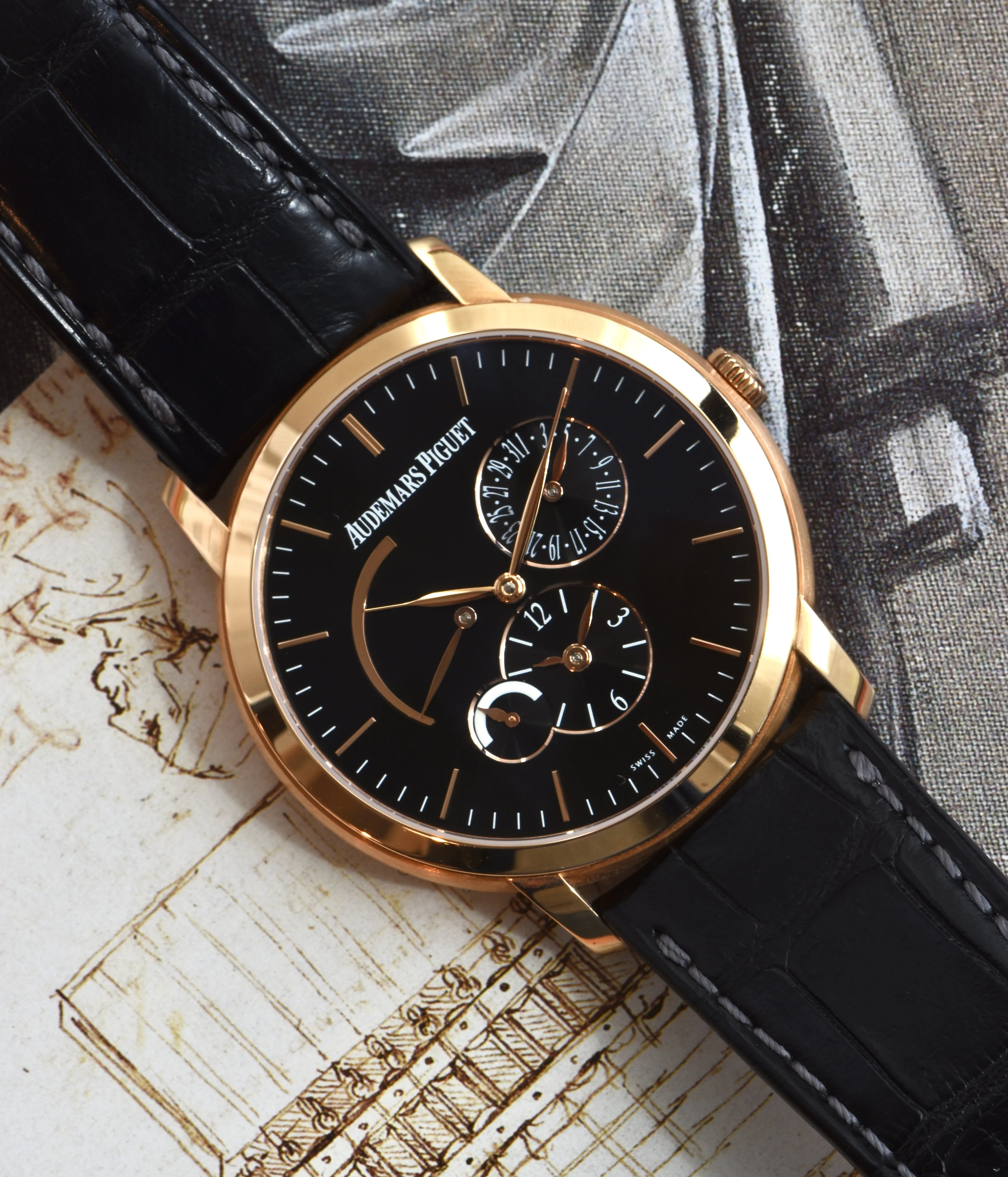 Audemars Piguet, Jules Audemars Dual Time, Ref. 26380OR.OO.D002CR.01