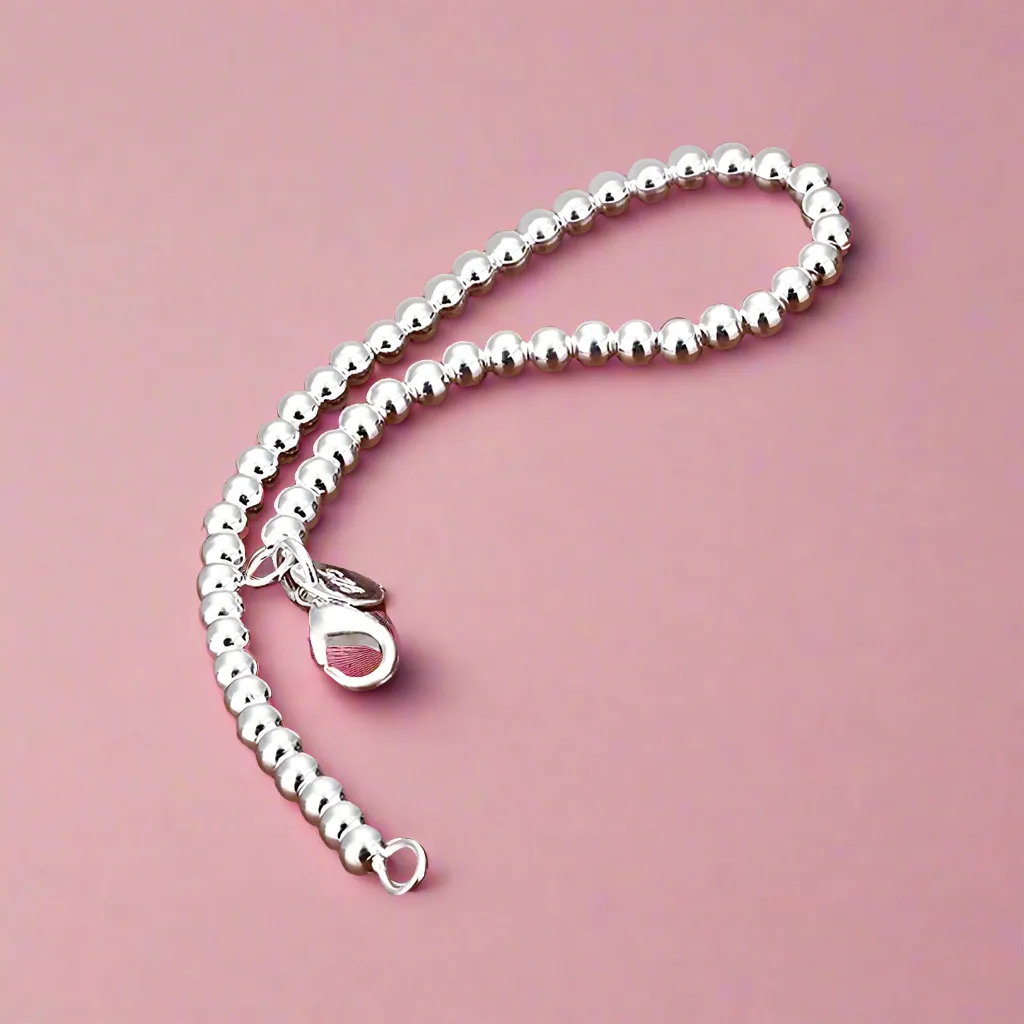 Ball Beaded Bracelet & Necklace Set