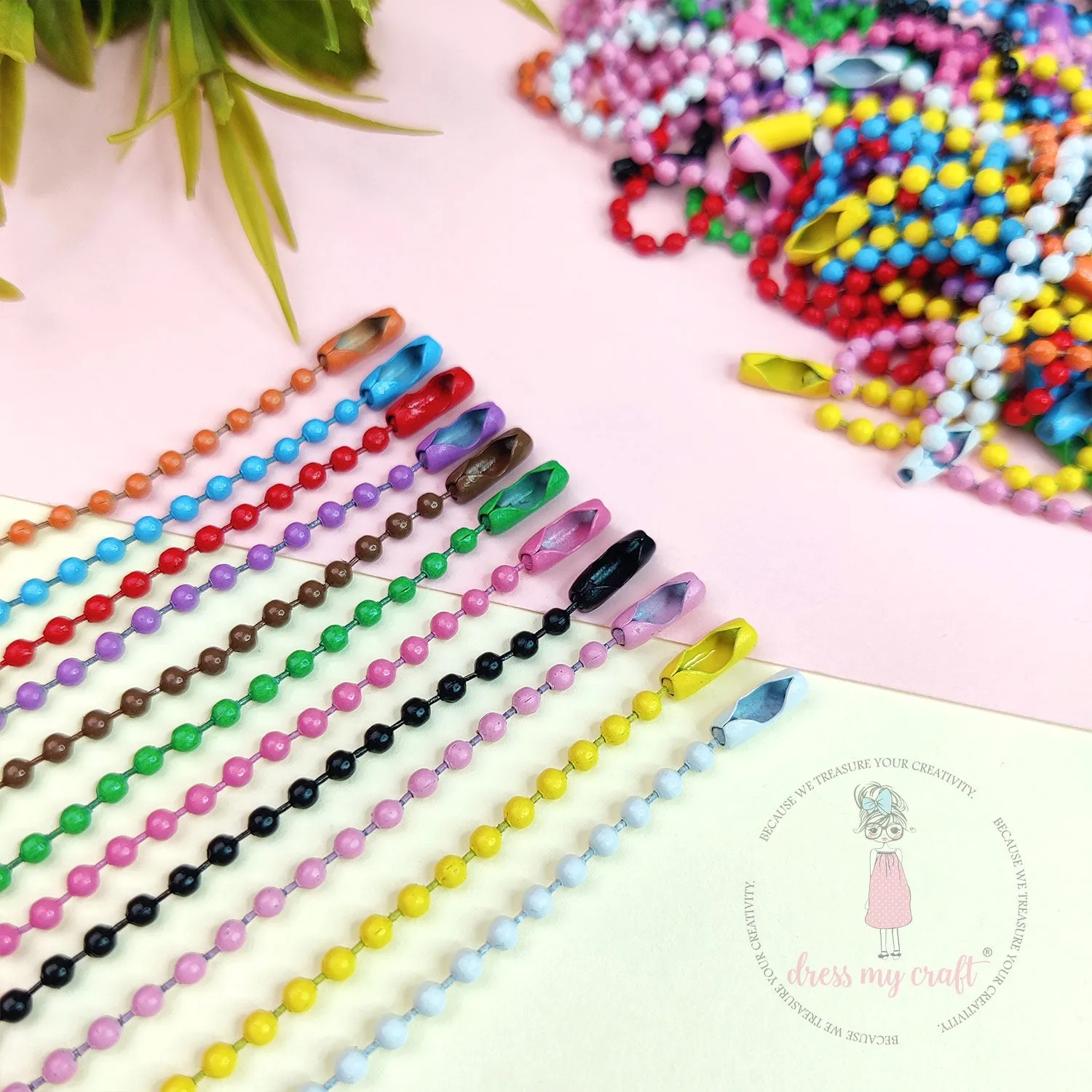 Ball Beads Chain - Assorted Pack
