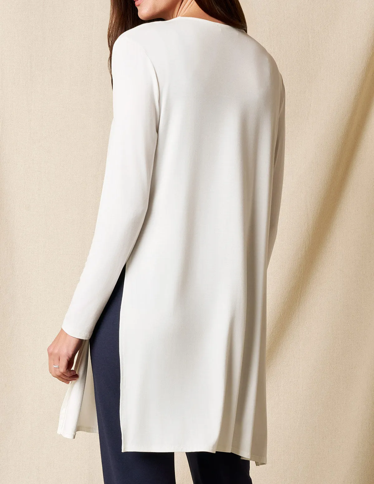 Bamboo Yoga Wrap - Soft White