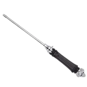 Barcelona Black & Chrome Decorative Lighter