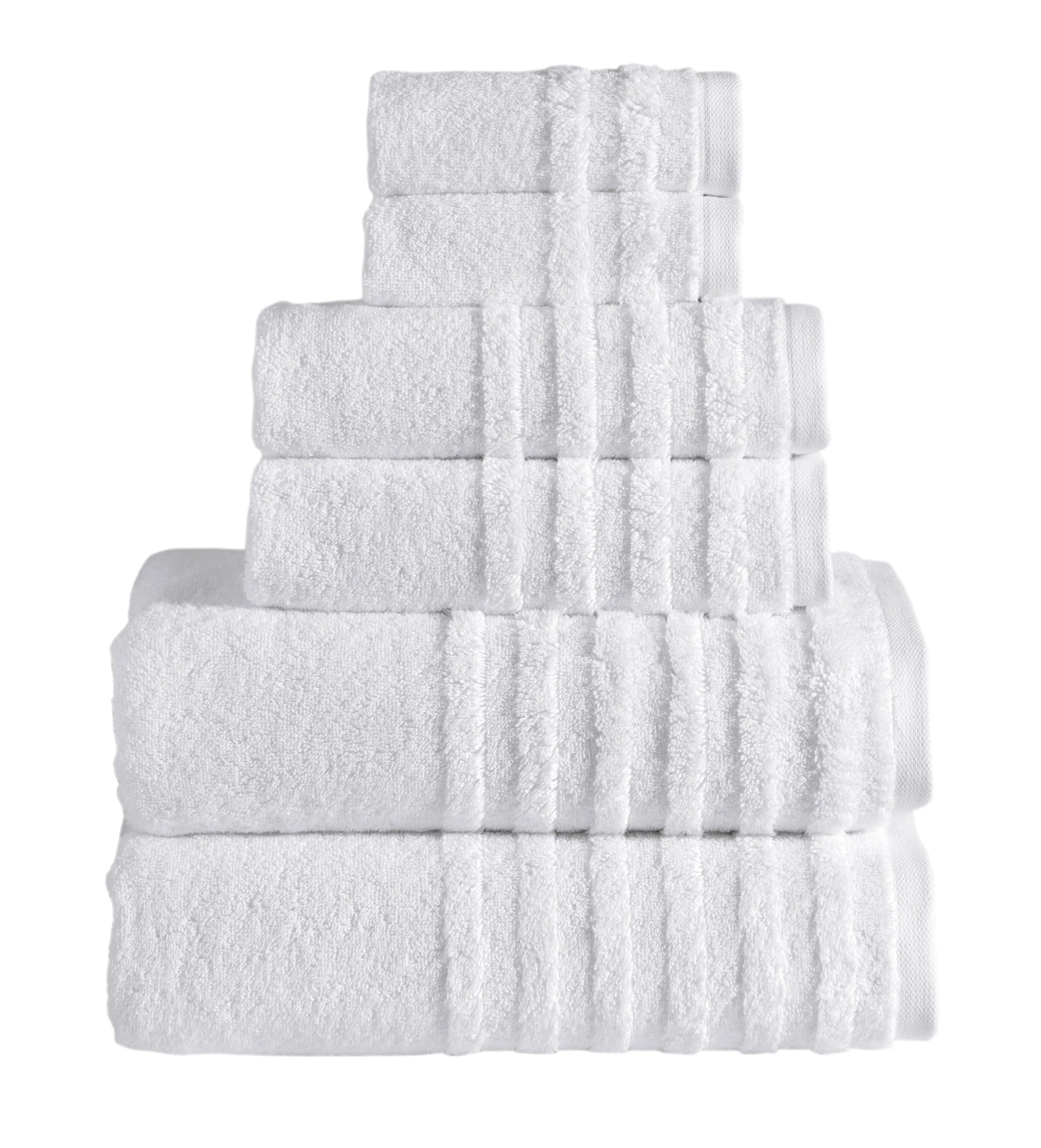 Bath Towels Opulent Collection 6 Pcs Towel Set
