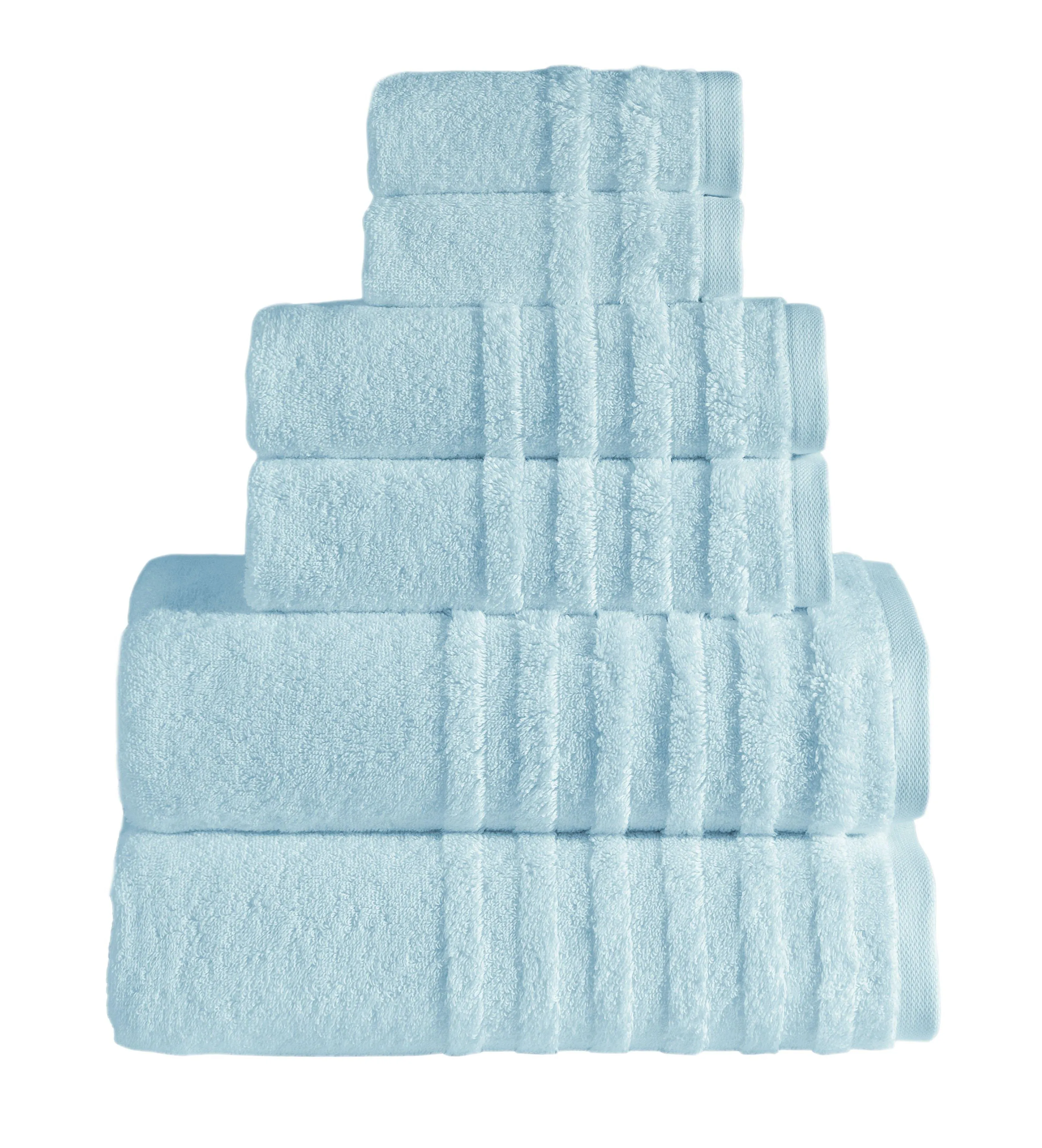 Bath Towels Opulent Collection 6 Pcs Towel Set