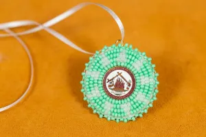 Beaded CPN Seal Pendants
