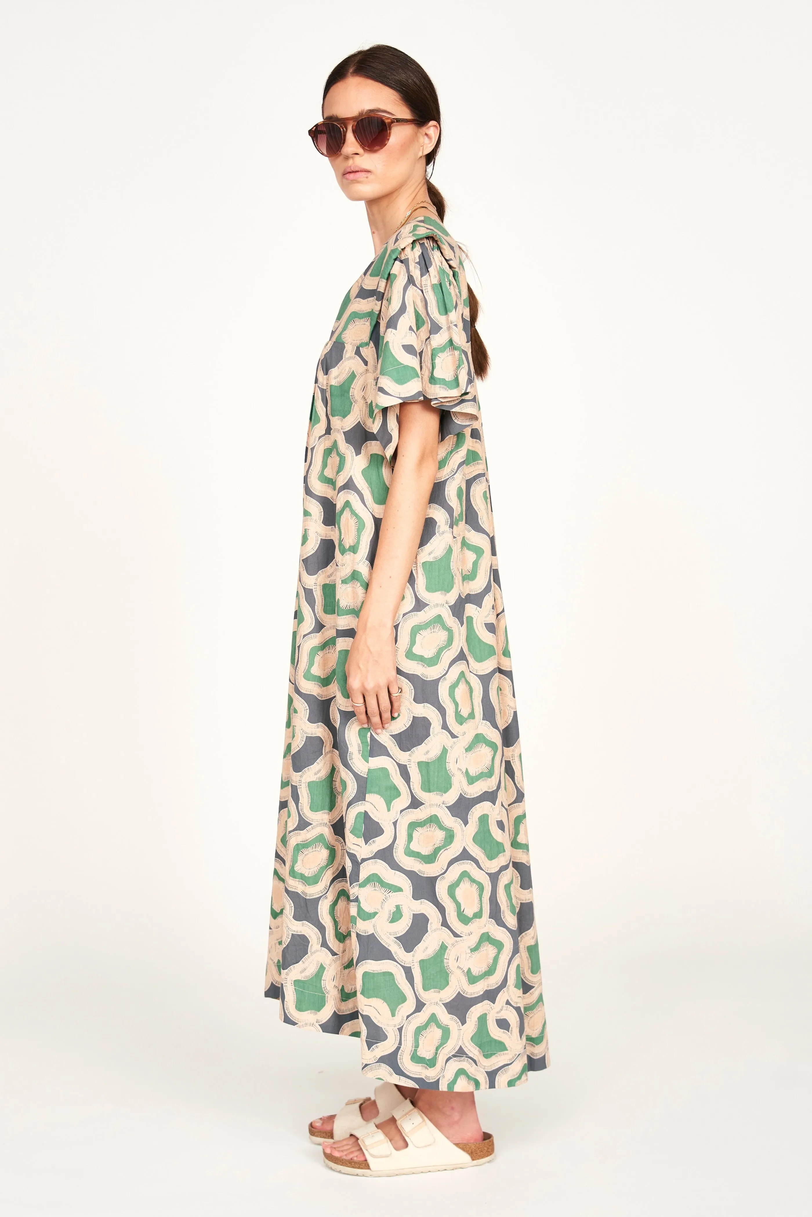 Belem Caftan in Marine Puddles