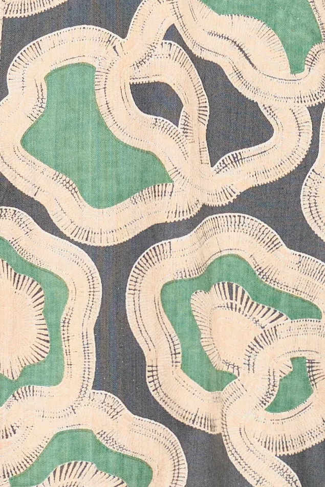 Belem Caftan in Marine Puddles
