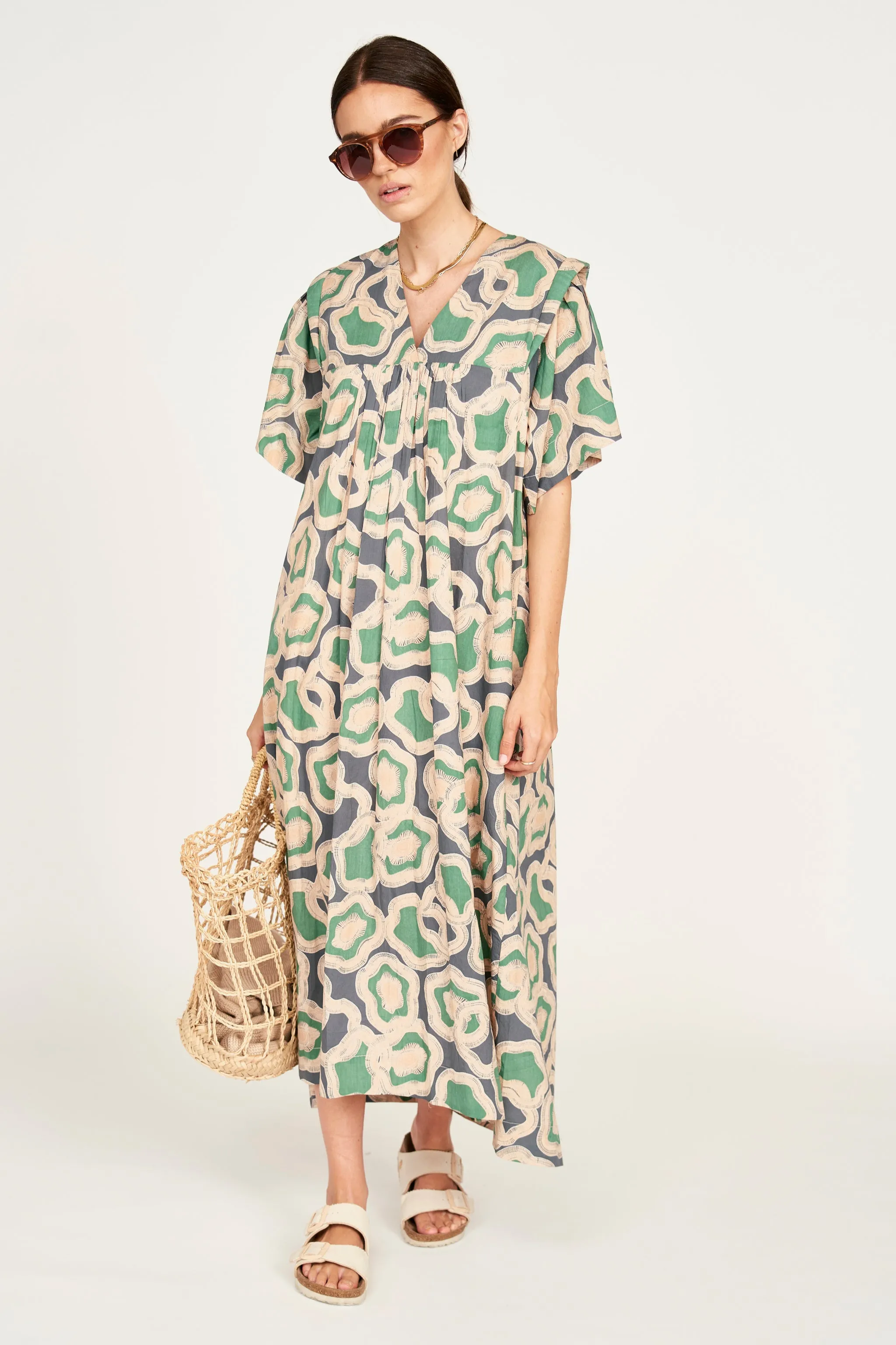 Belem Caftan in Marine Puddles