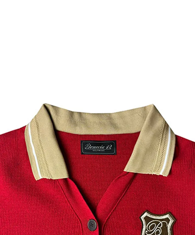 BENECIA 12 Minimal Hachi Collar - Red