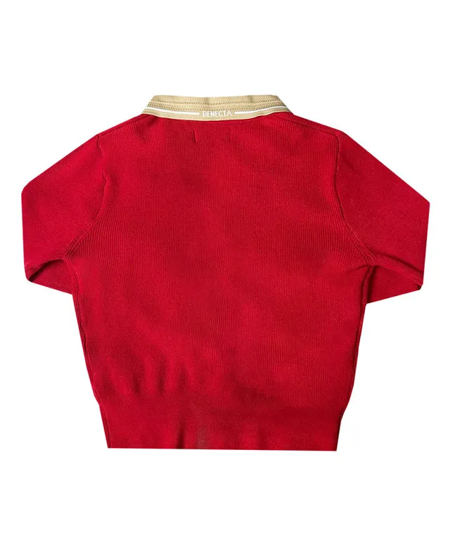 BENECIA 12 Minimal Hachi Collar - Red
