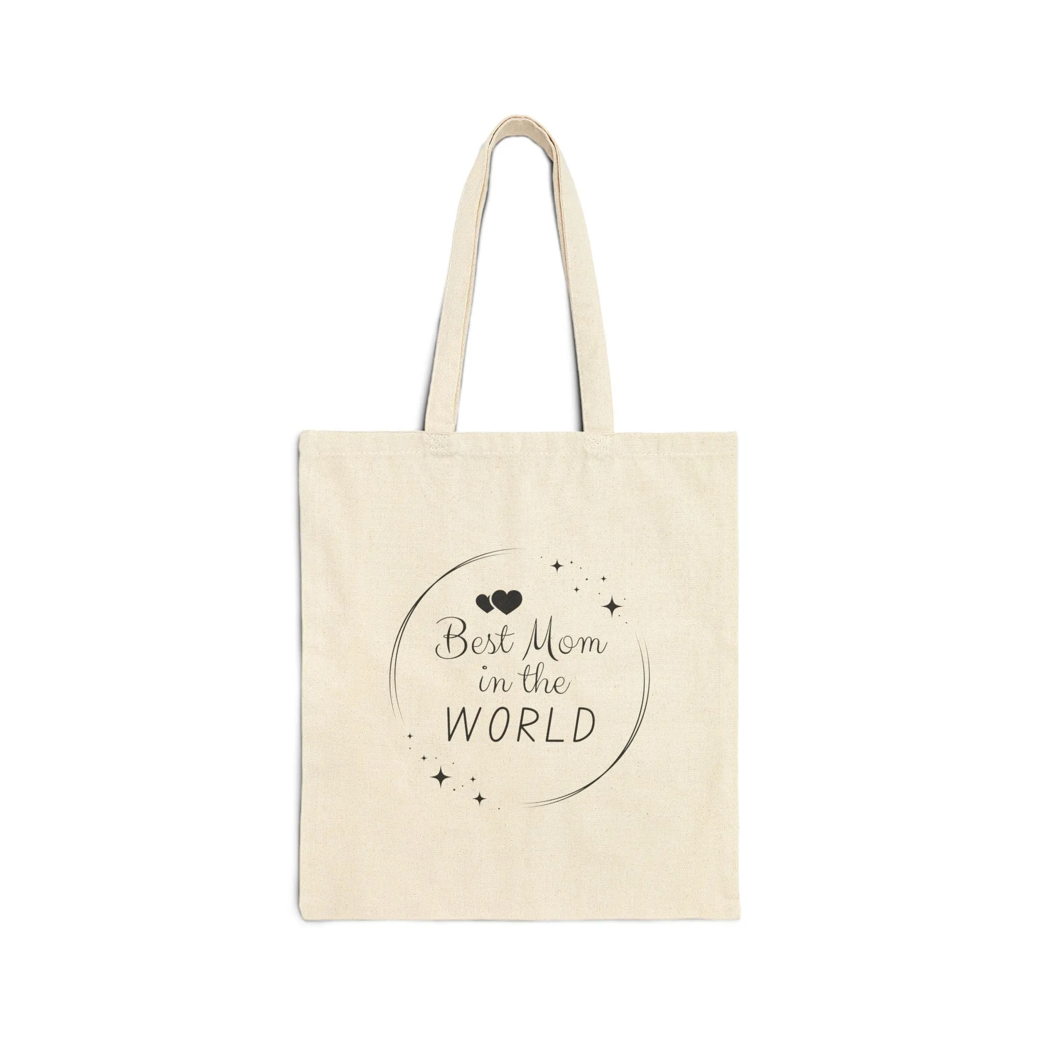 Best Mom in the World Canvas Tote Bag