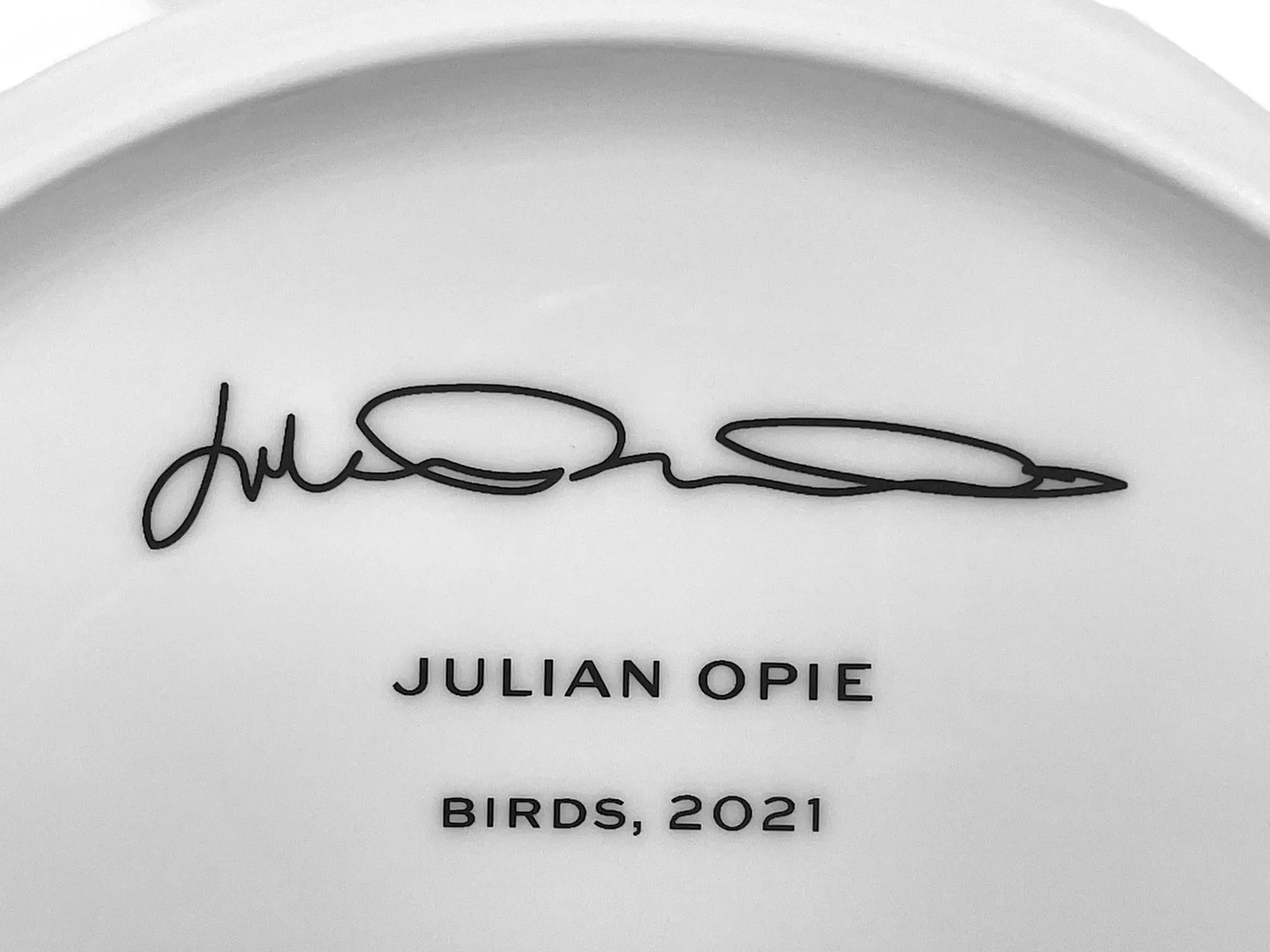 Birds Ceramic Plate