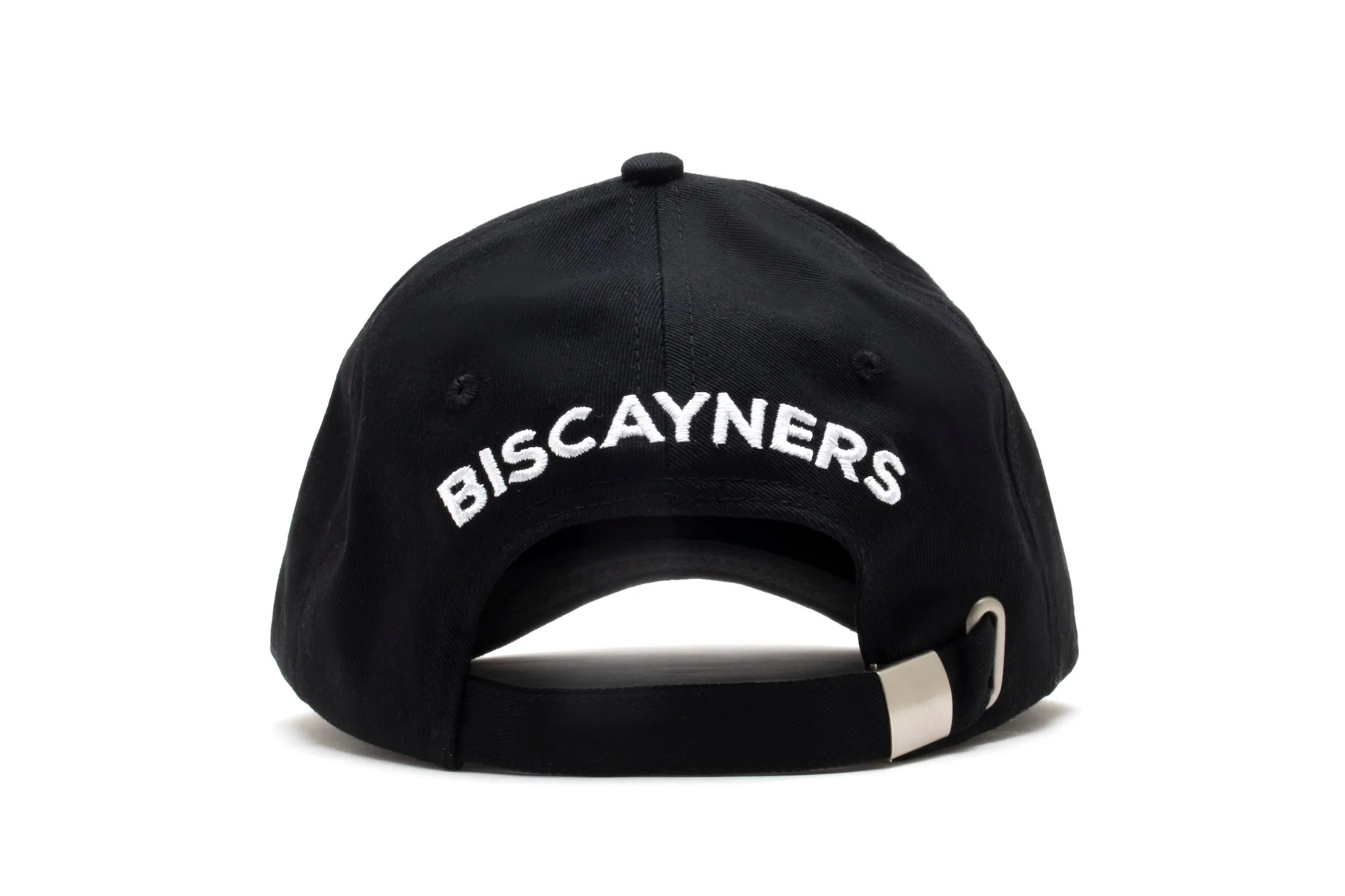 Biscayners Black & White Logo Cap