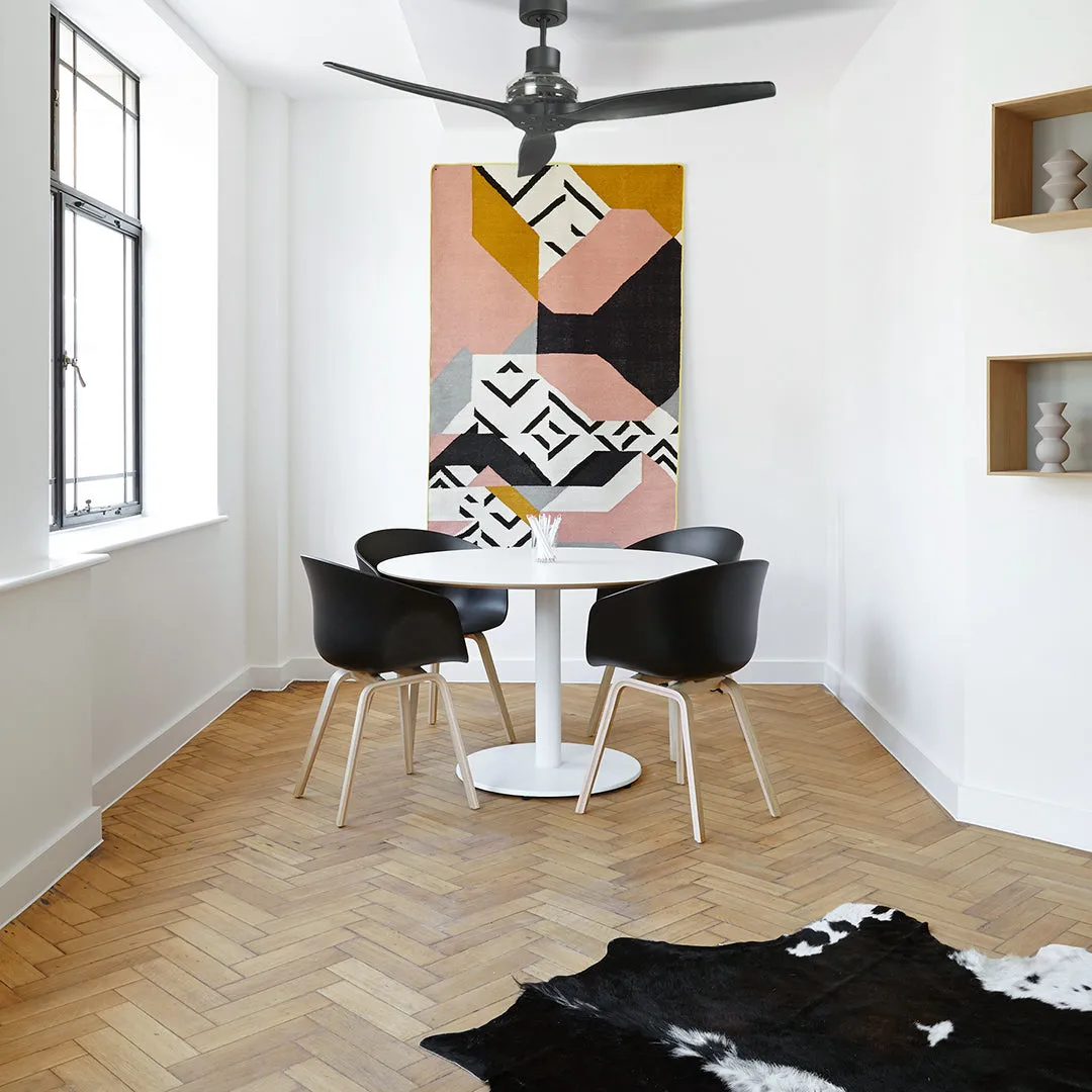 Black Star Propeller Indoor Outdoor Ceiling Fan