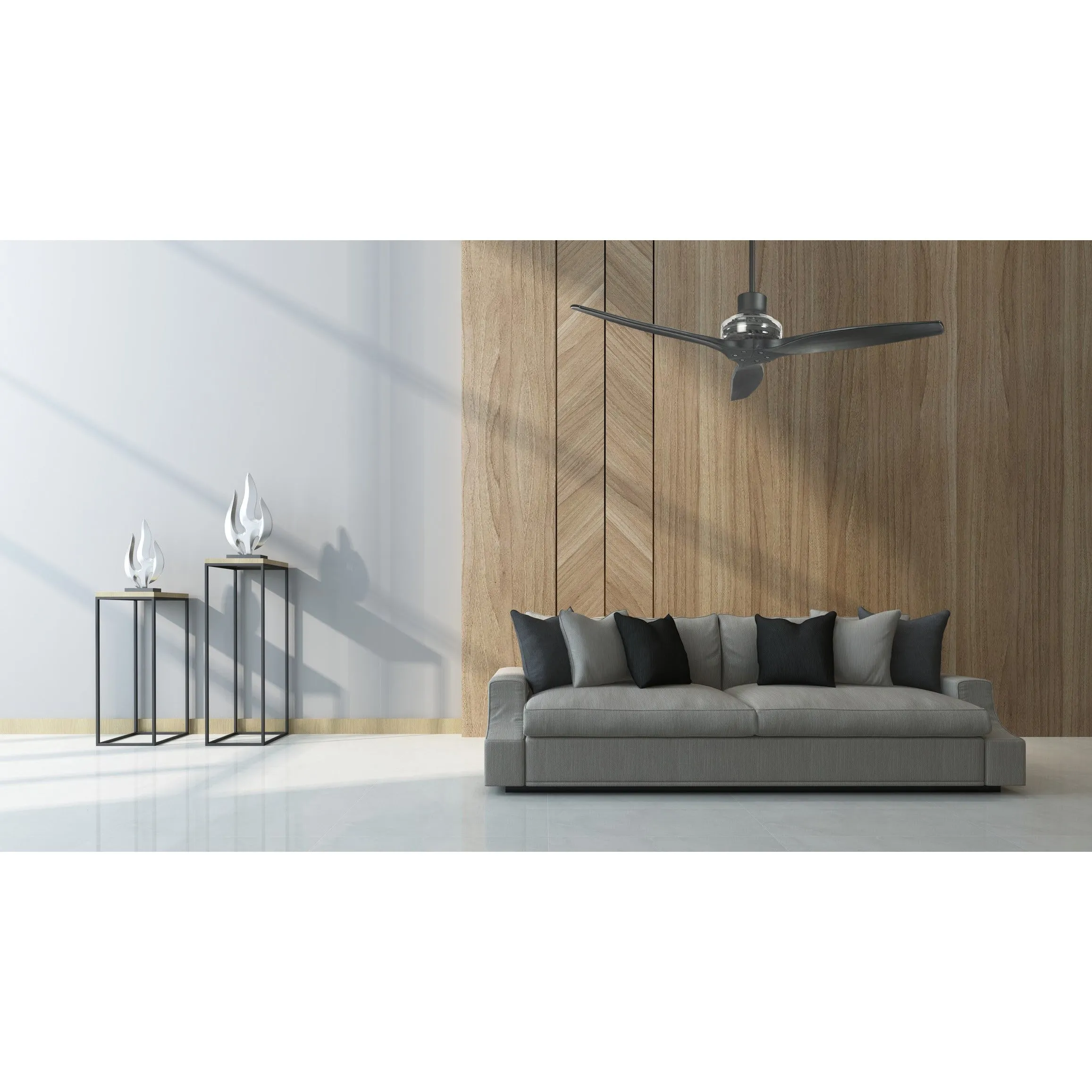Black Star Propeller Indoor Outdoor Ceiling Fan