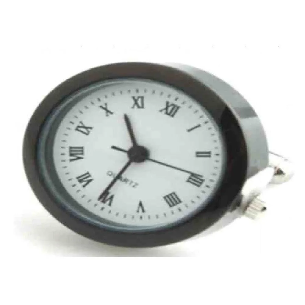 Black White Functional Clock Watch Cufflinks