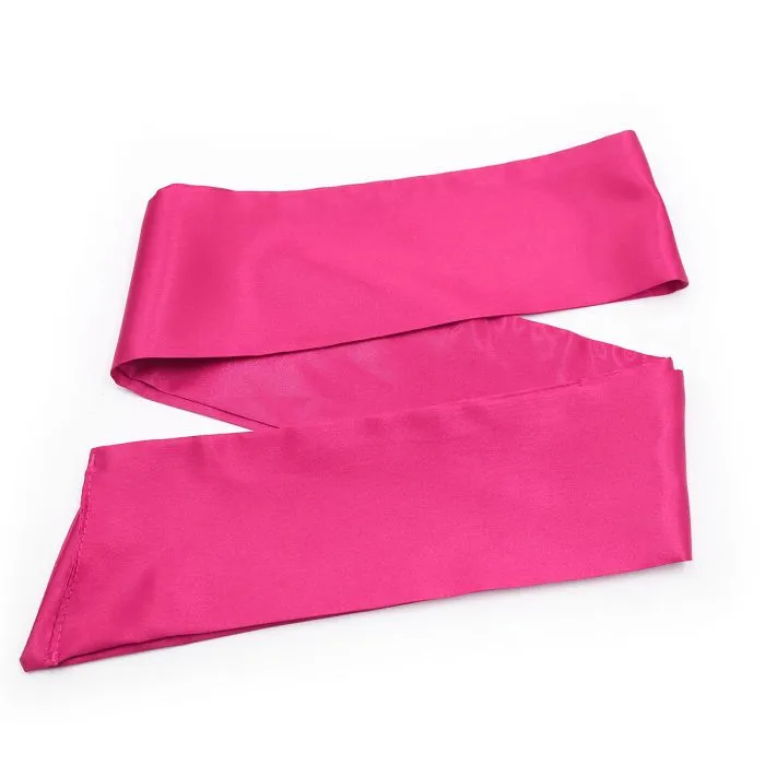 Blinddoek Van Roze Satijn