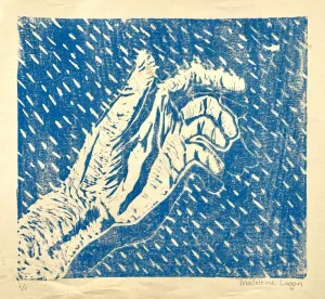 Blue Hand Rain