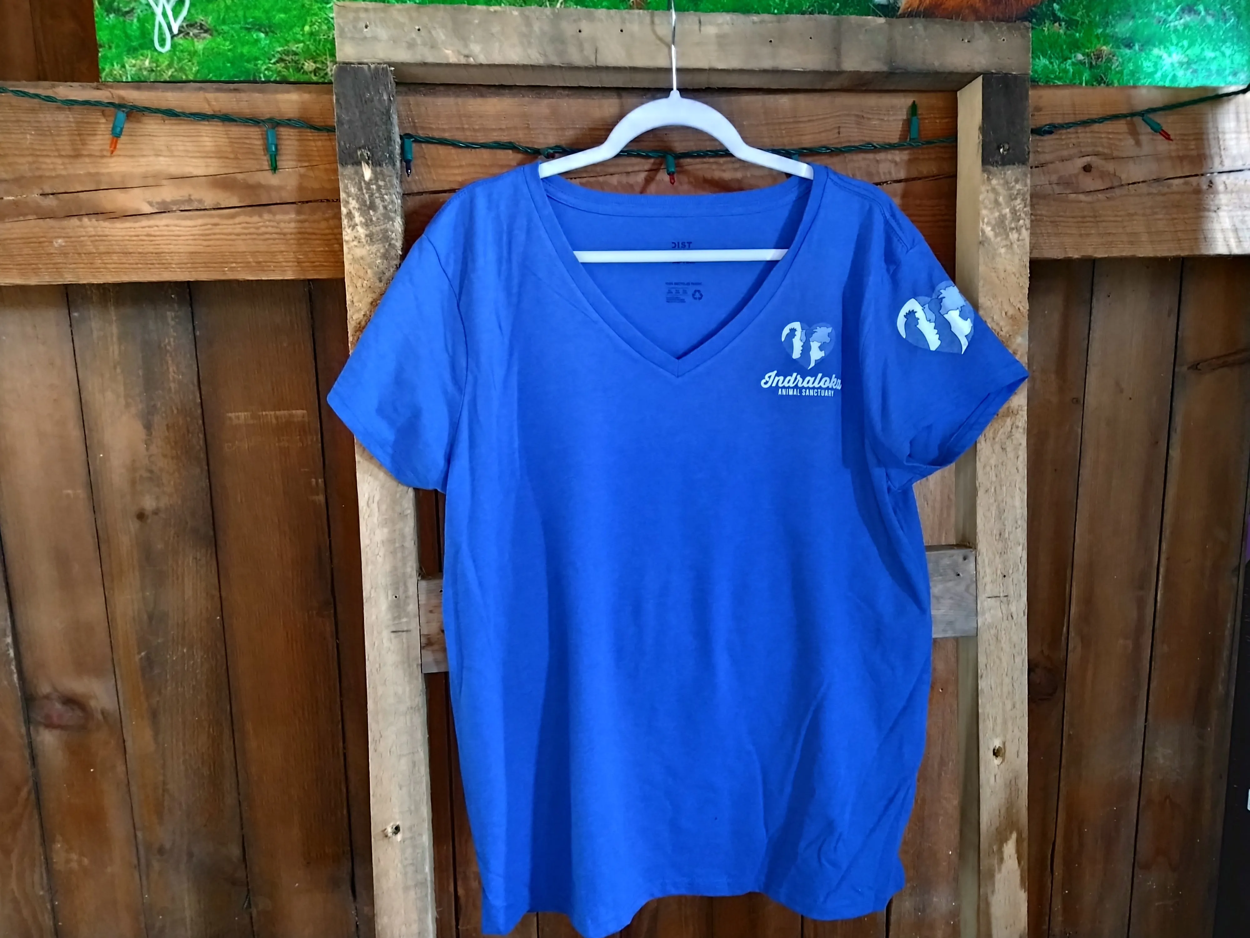 Blue Indraloka Logo Tee