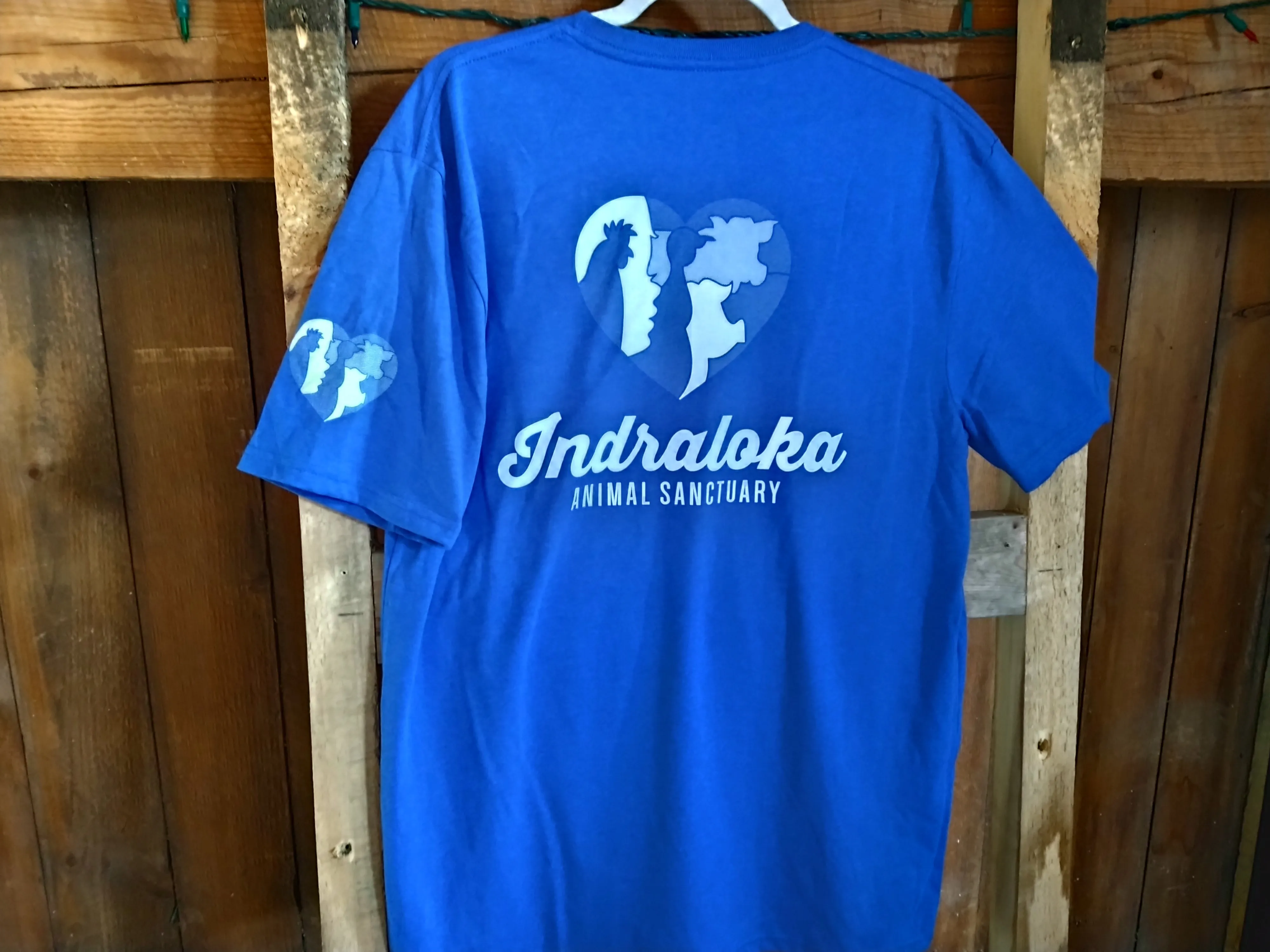 Blue Indraloka Logo Tee