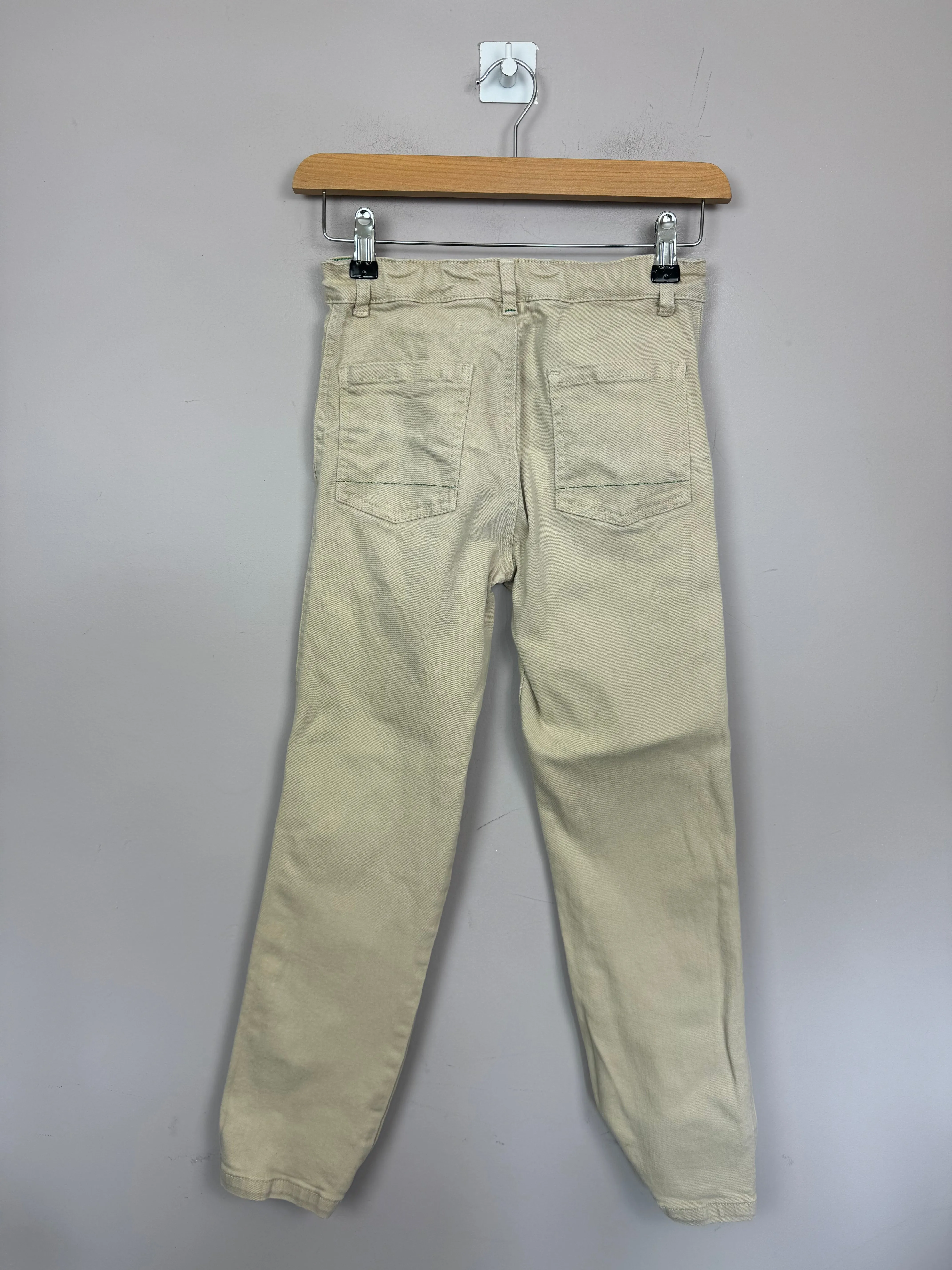 Boden Cream Jeans 11y