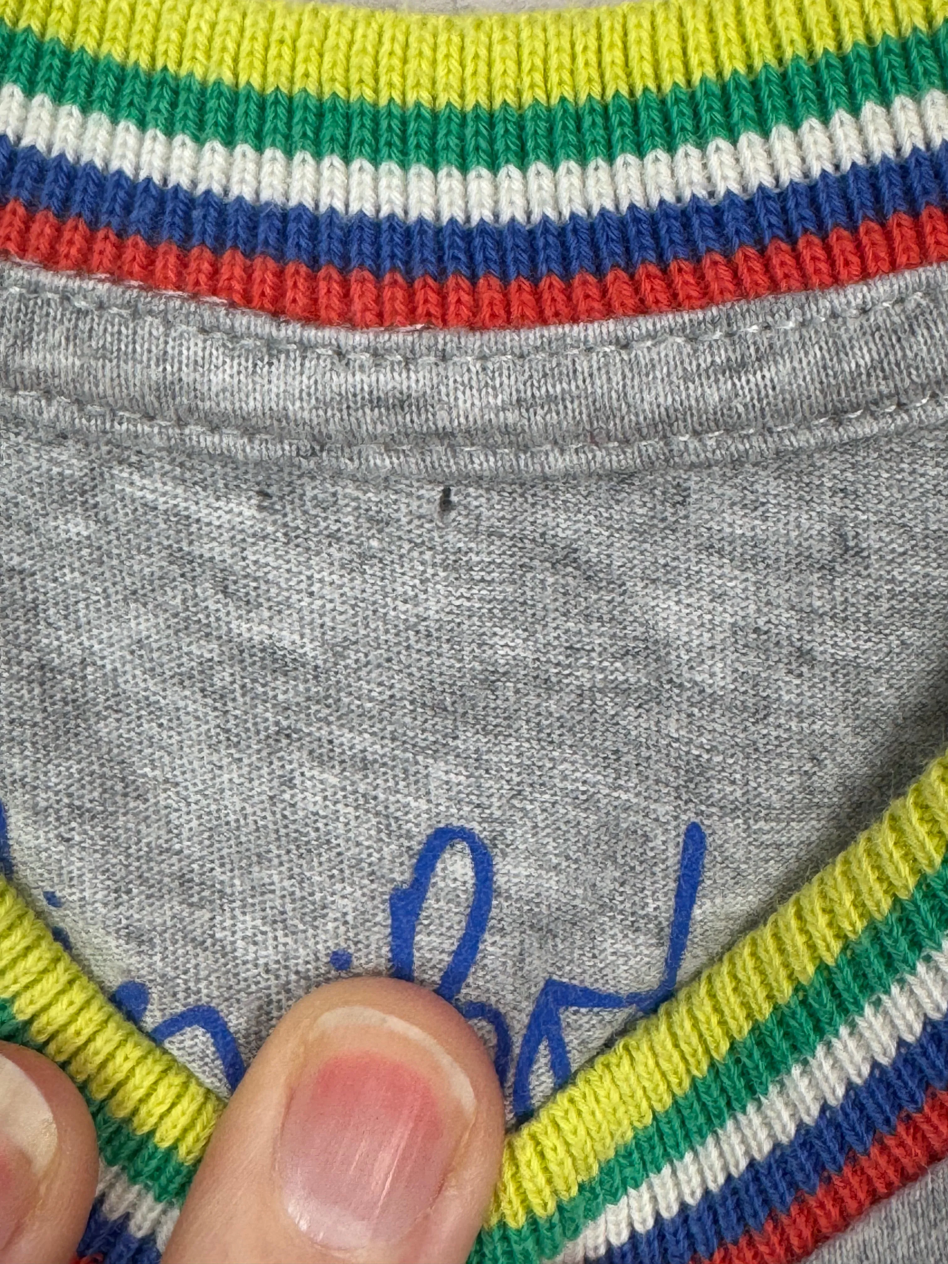 Boden grey spot t-shirt 3-4y