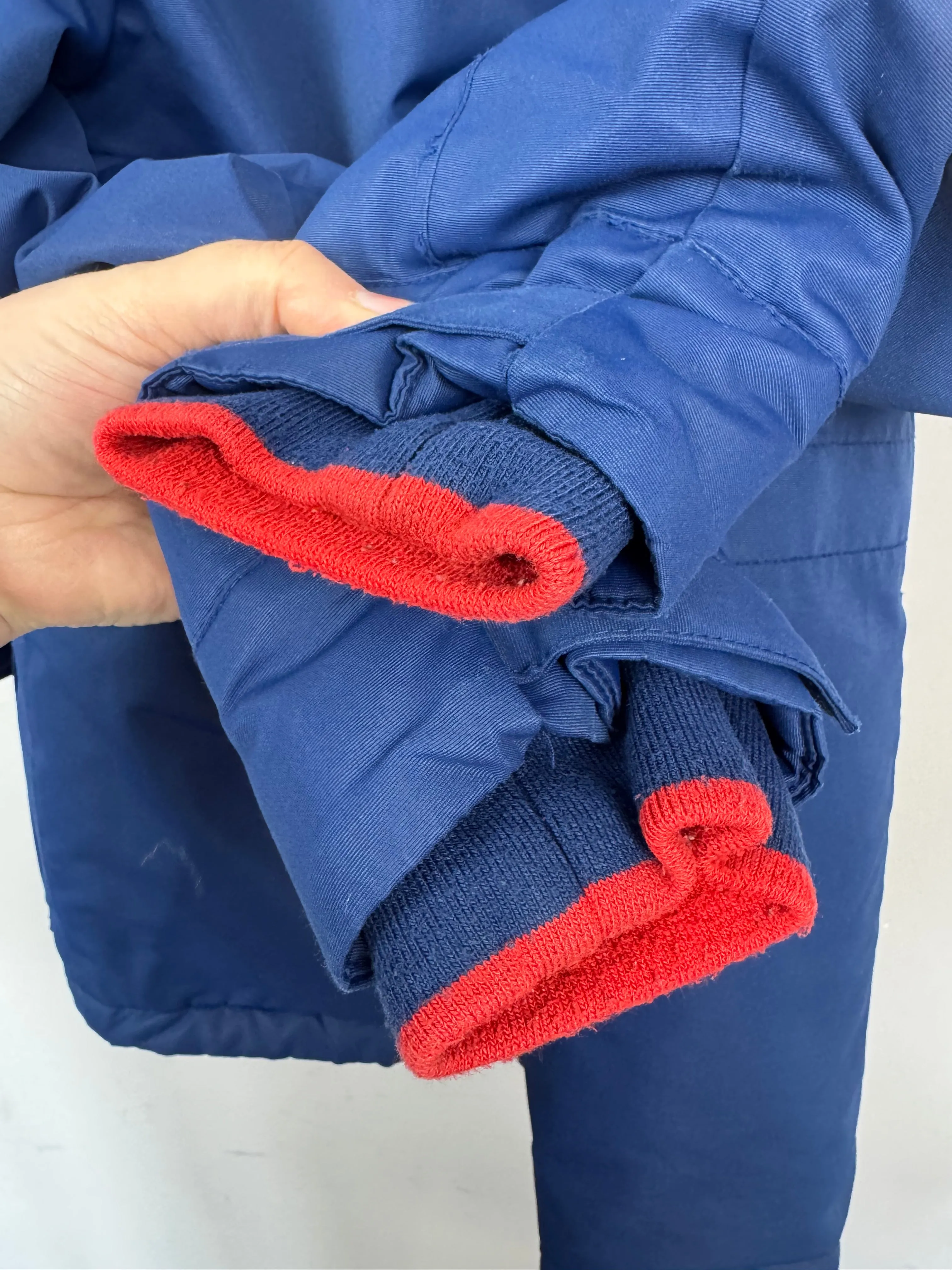 Boden Navy Waterproof Coat 9-10y