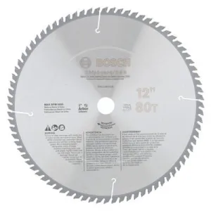 Bosch Tool Corporation Professional Series Metal Cutting Circular Saw Blades/Non-Ferrous Metal, 12", PRO1280NFB