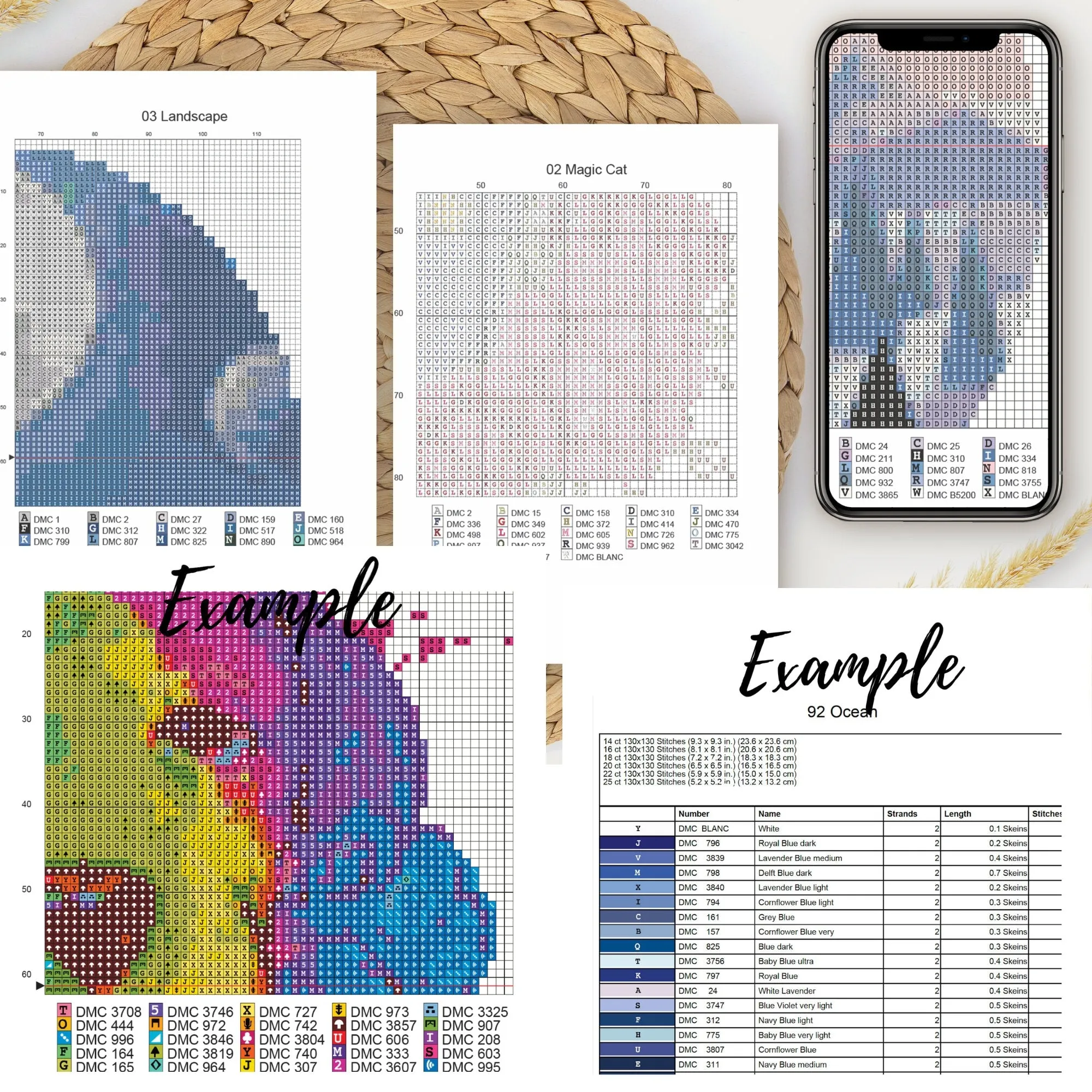 Bottle Cross Stitch Pattern #796