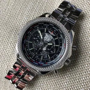 Breitling for Bentley AB0521U4 B05 Unitime Stainless Steel Chronograph 49mm Automatic Wristwatch