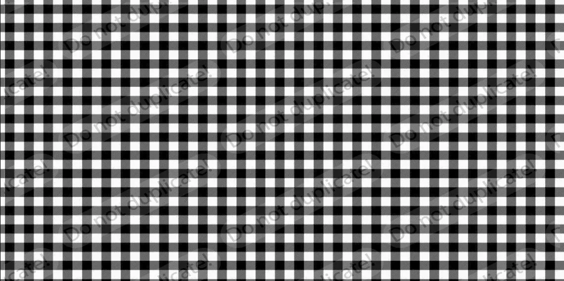 Buffalo Plaid - black & white mini