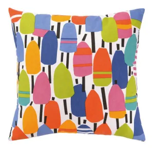 Buoys Printed Outdoor Pillow