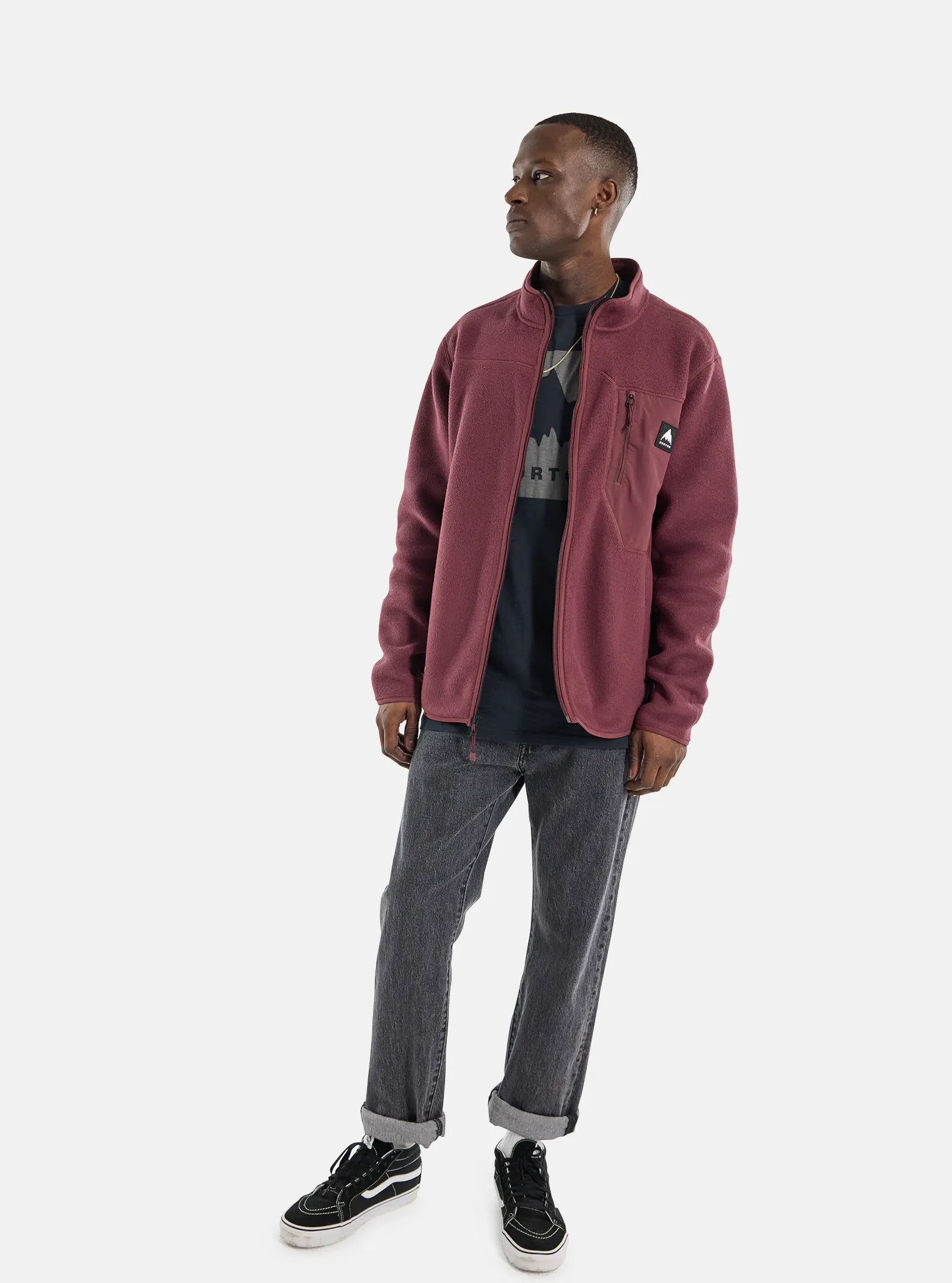 Burton Men's Cinder Full-Zip Fleece