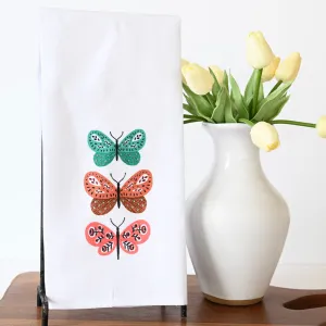 Butterfly Trio Hand Towel