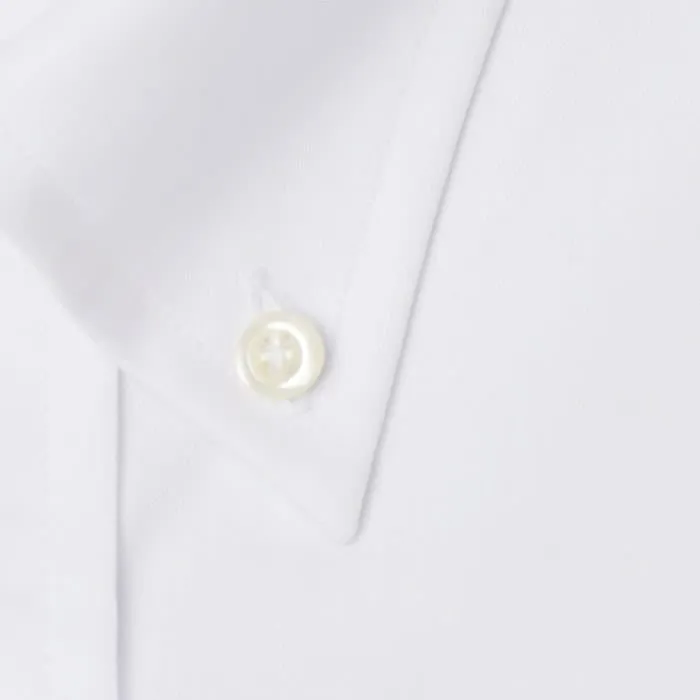 Button Down Mini Twill White - Classic