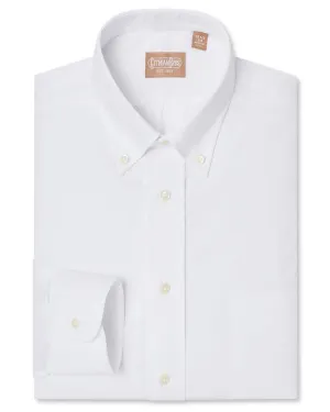 Button Down Mini Twill White - Classic