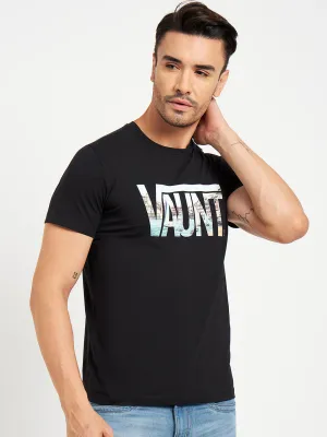 Camla Black T- Shirt For Men