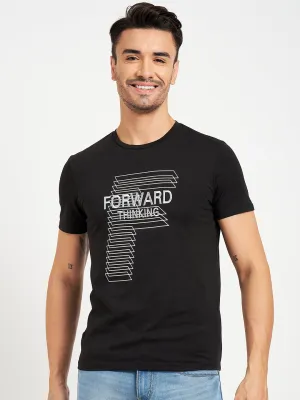 Camla Black T- Shirt For Men