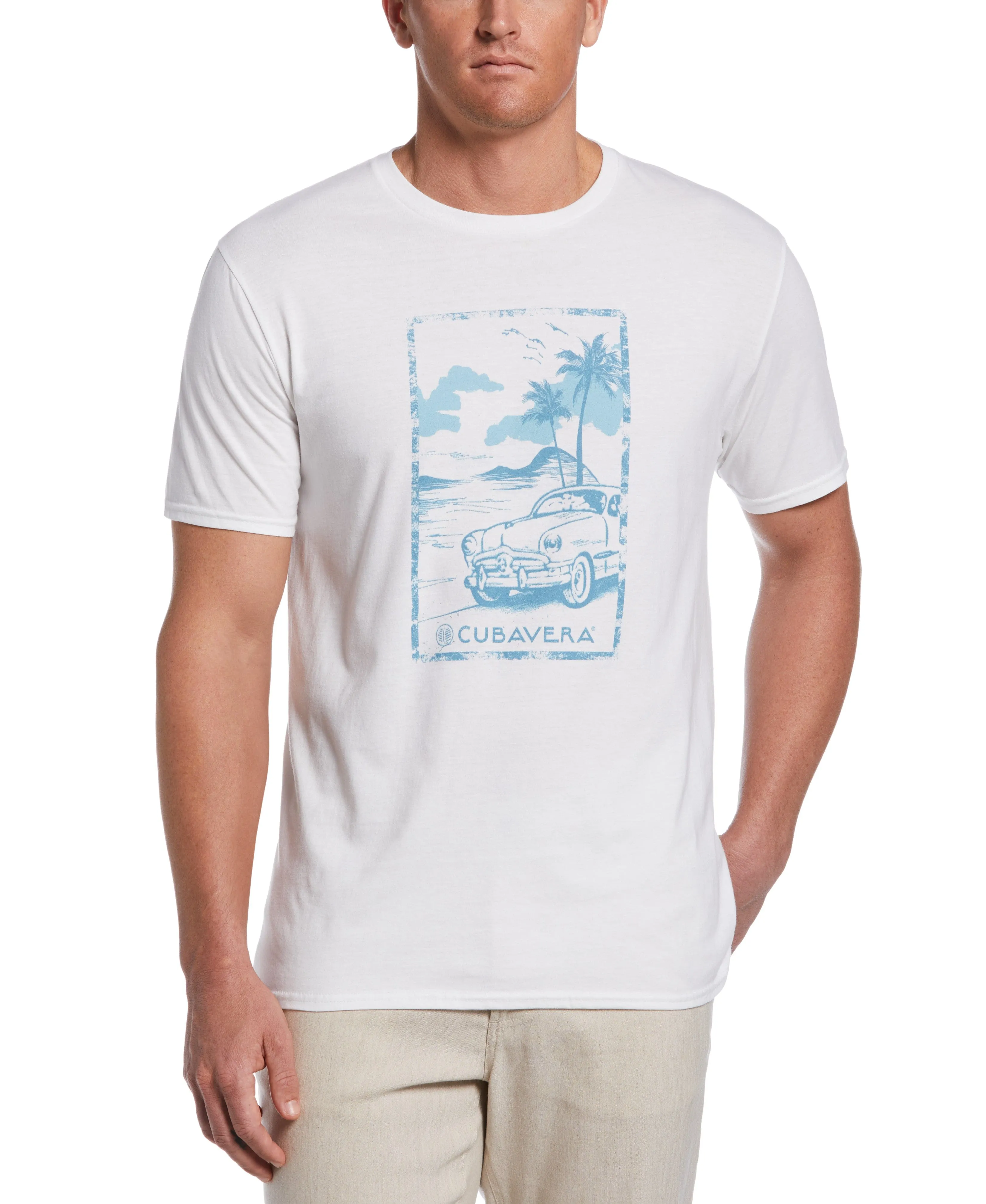 Car Palms Print Tee